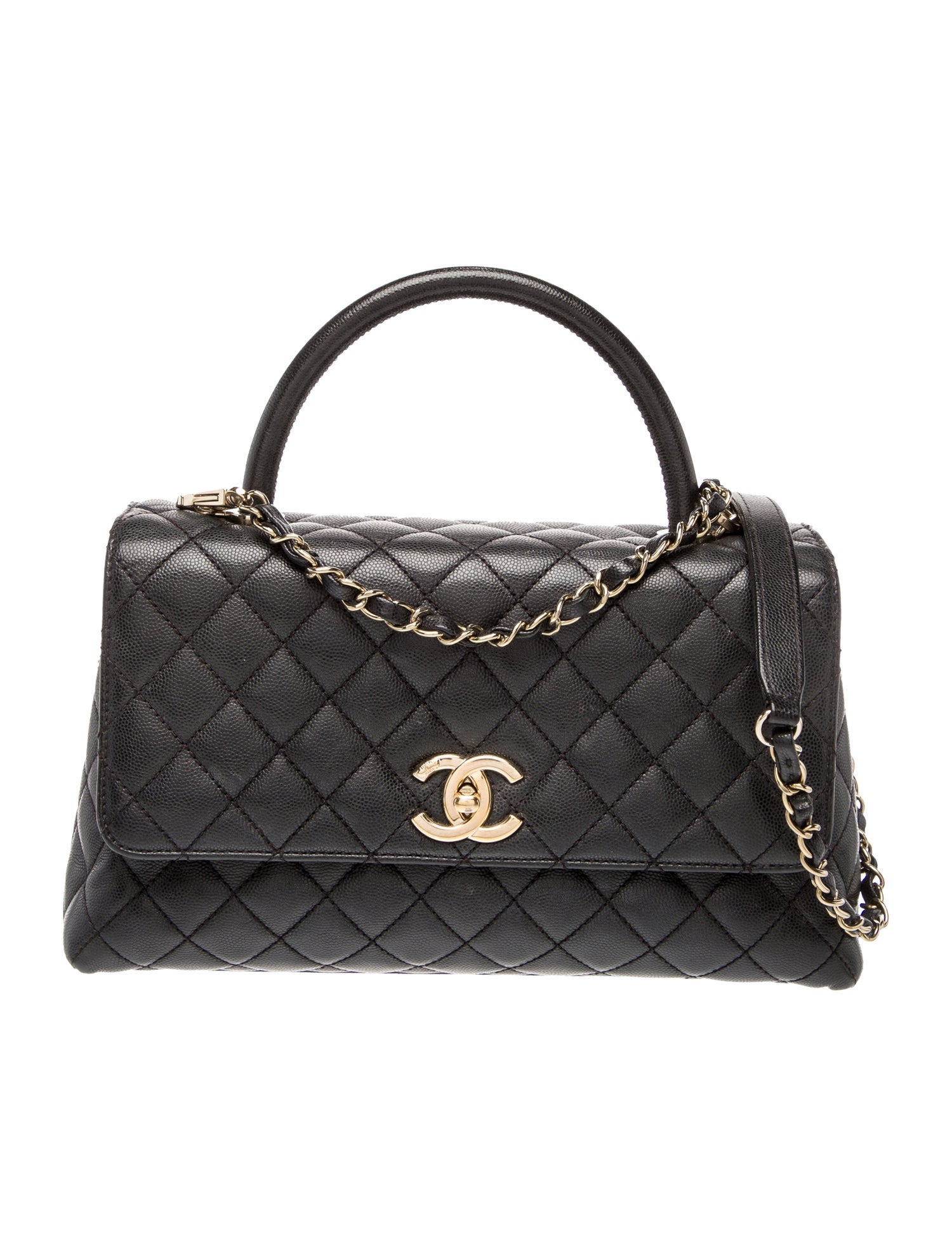 Chanel Small Coco Handle Flap Bag