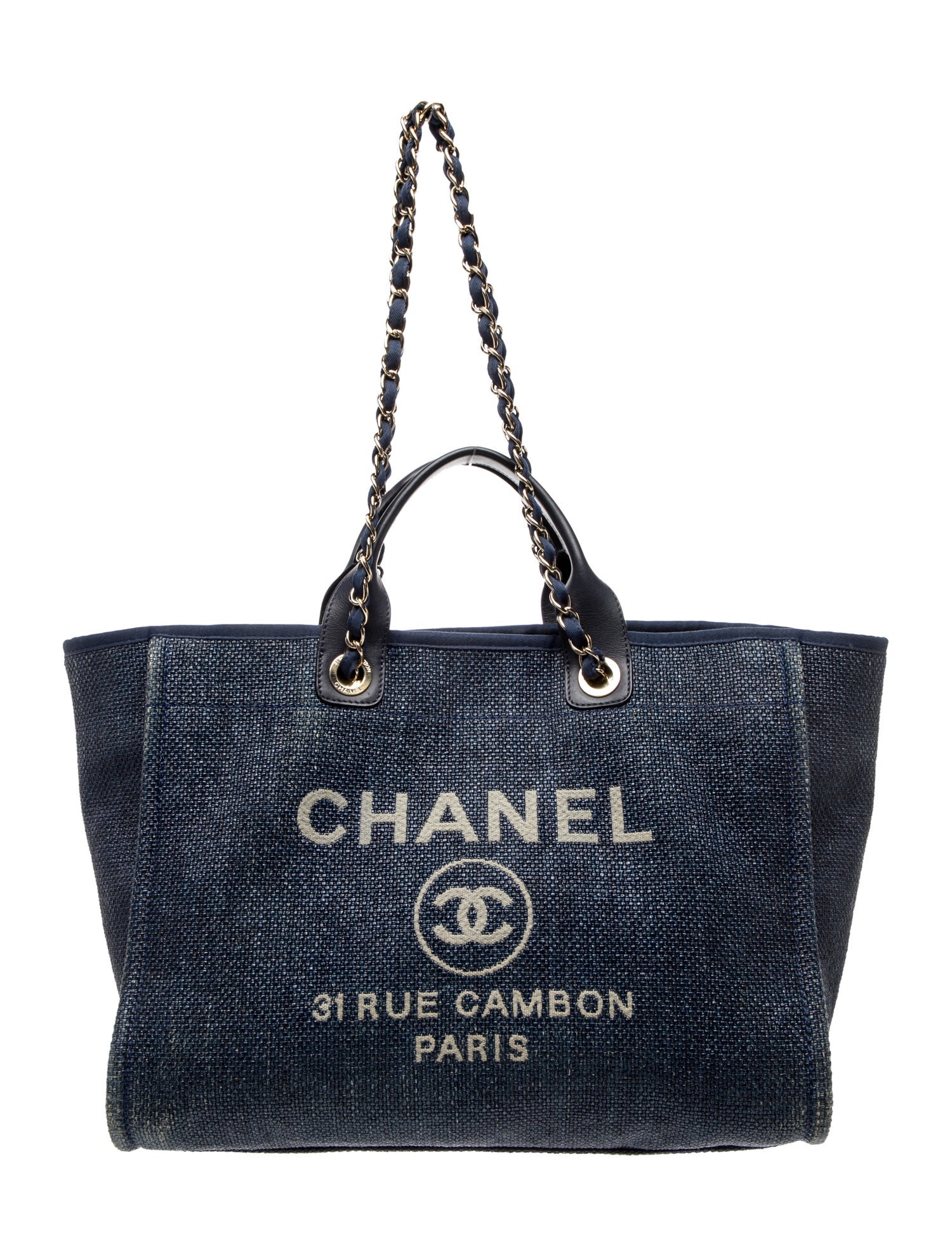 Chanel Medium Deauville Shopping Bag