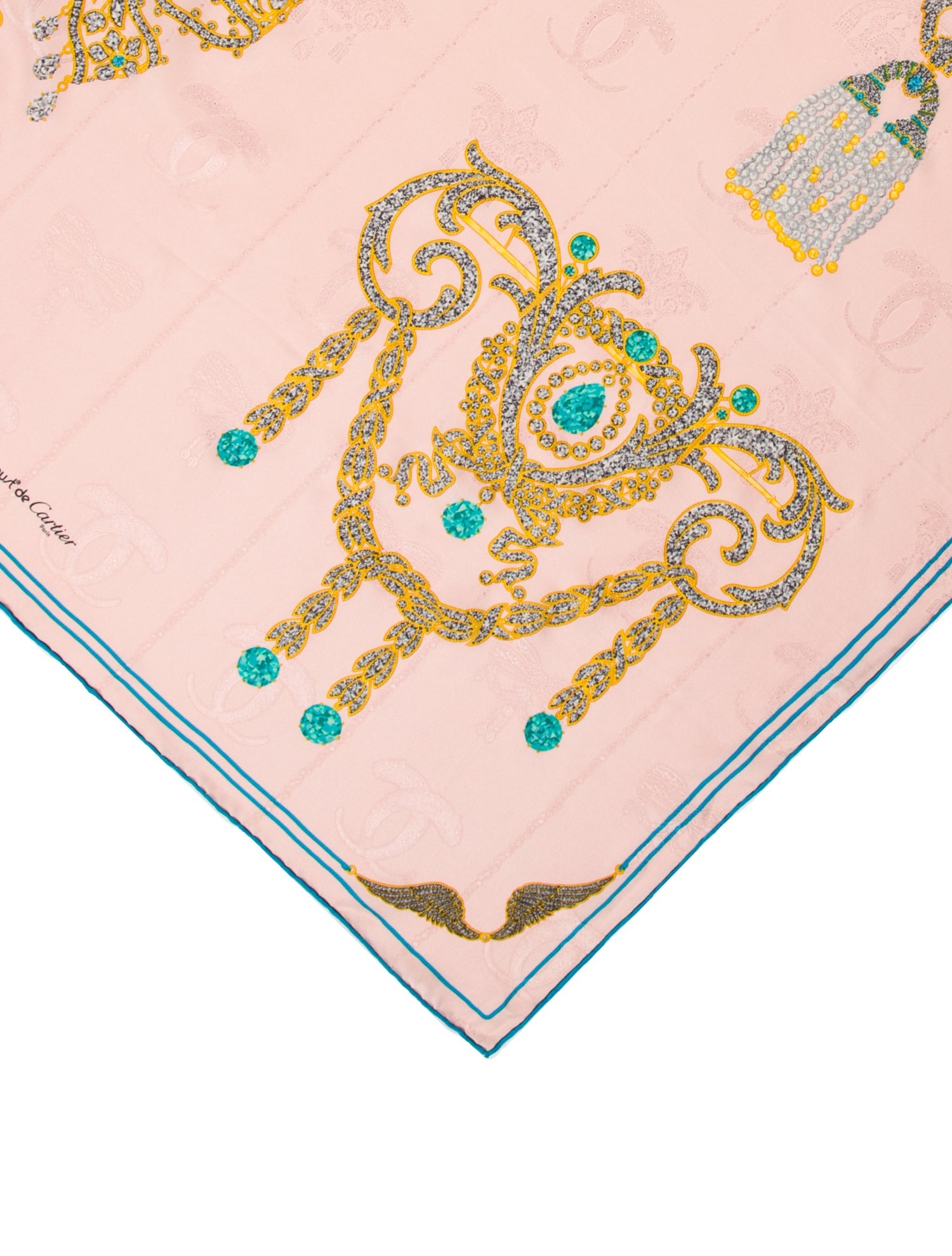 Cartier Silk Printed Scarf