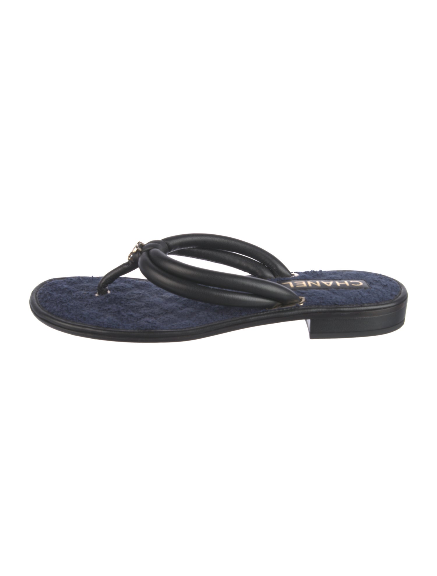 Chanel 2022 Interlocking CC Logo Slides