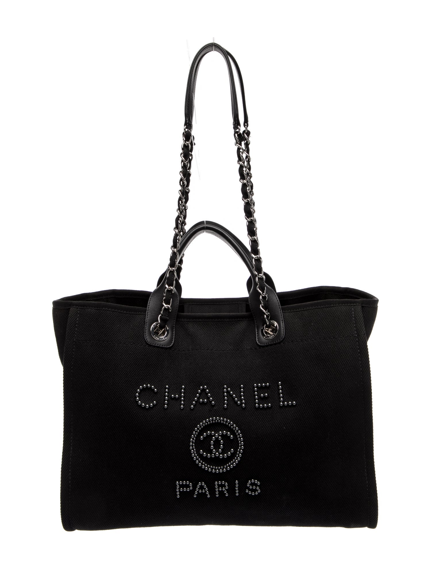 Chanel Medium Pearls Deauville Shopping Tote