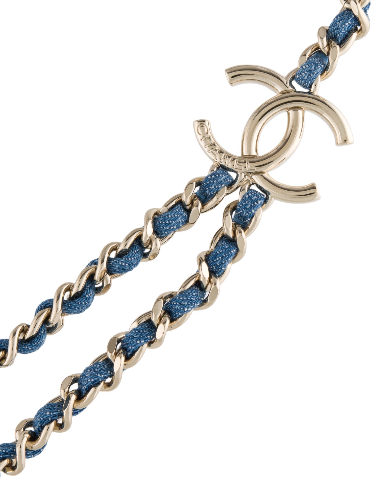 Chanel 2025 Interlocking CC Logo Waist Belt