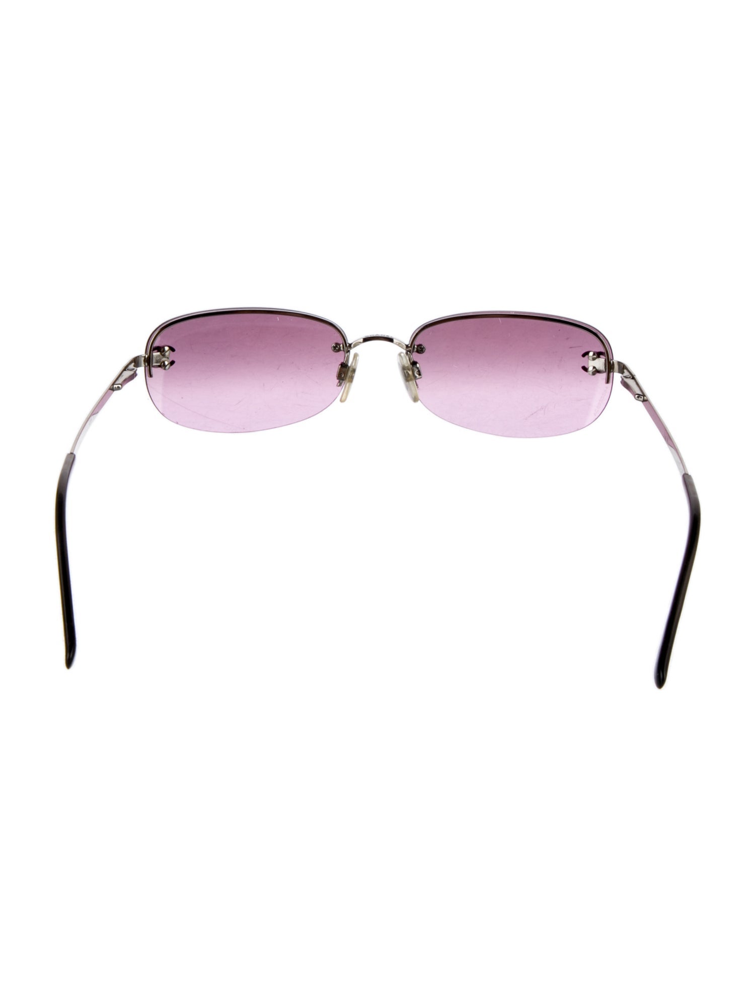 Chanel Vintage Interlocking CC Logo Sunglasses