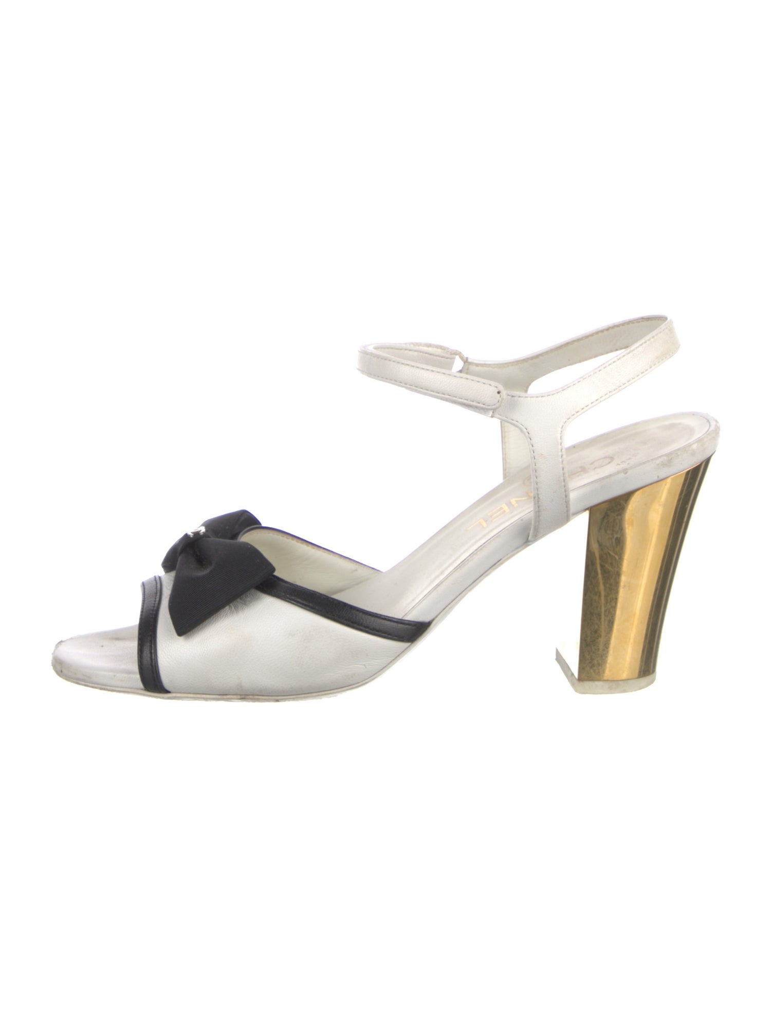Chanel 2024 Interlocking CC Logo Sandals
