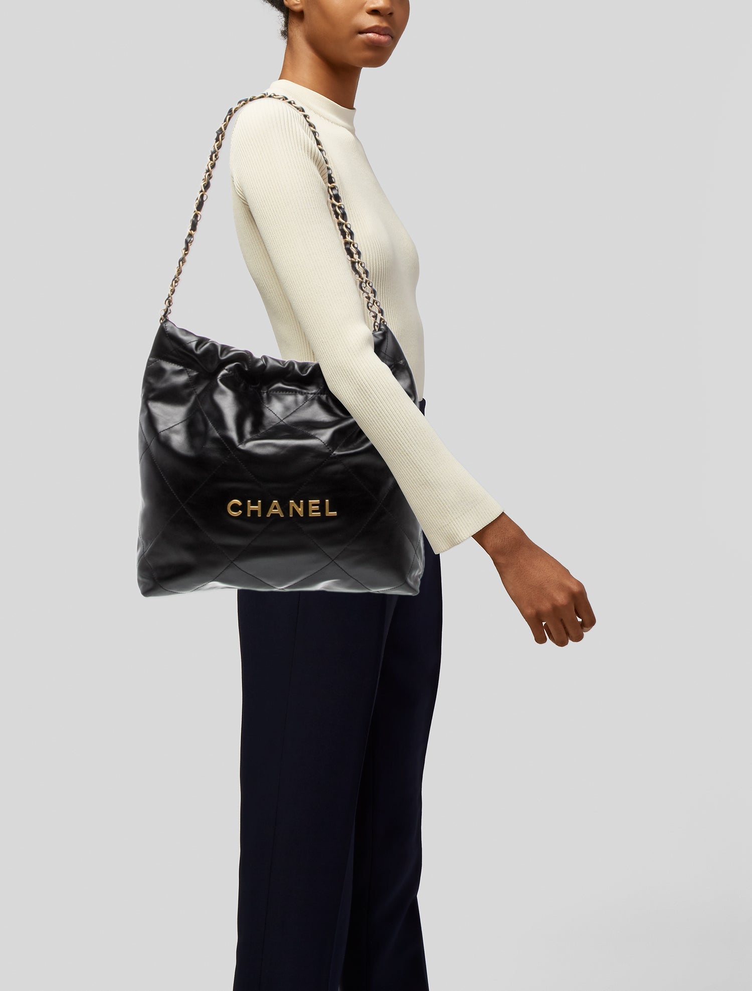 Chanel Small 22 Hobo