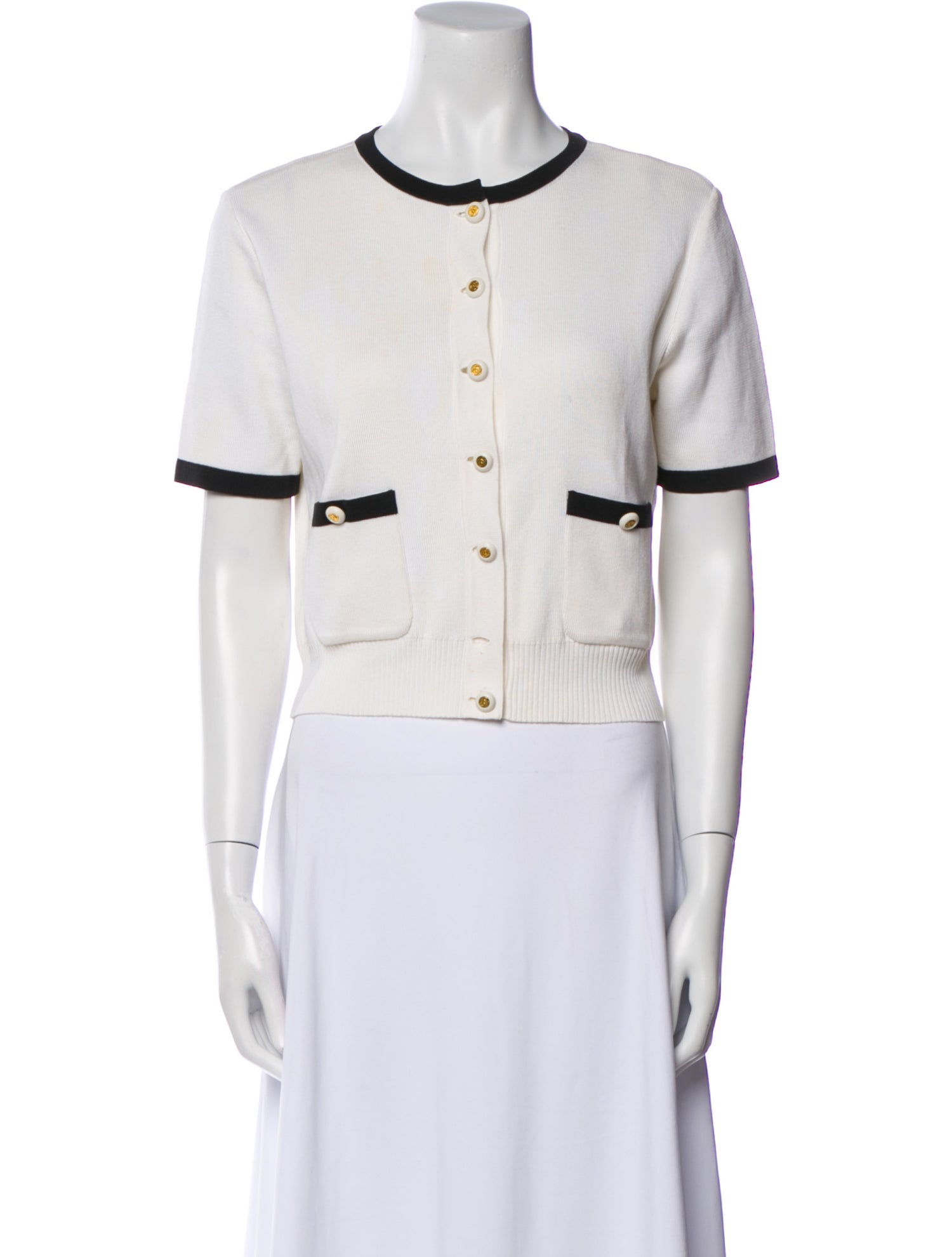 Chanel 1994 Crew Neck Sweater