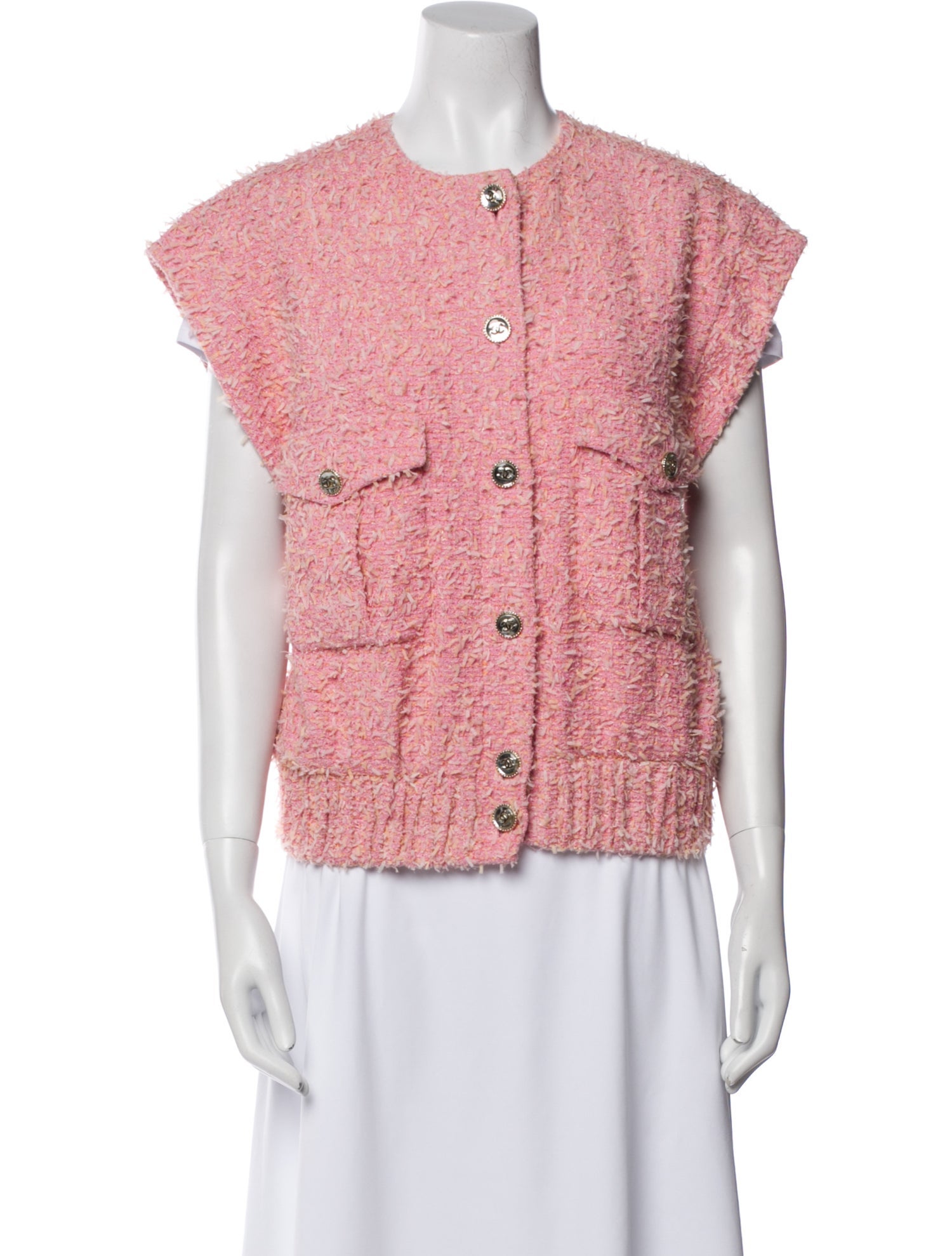 Chanel 2021 Printed Vest w/ Tags