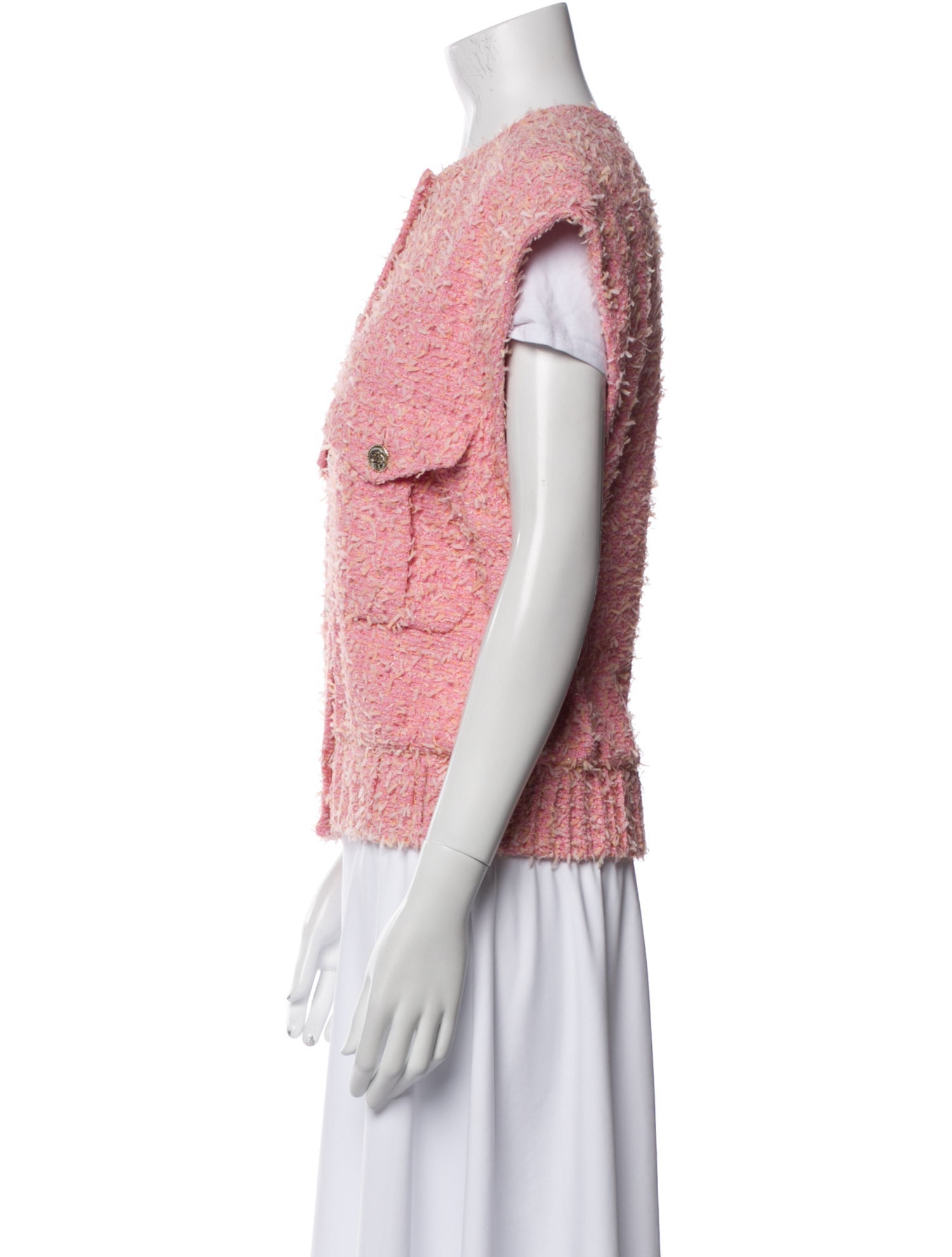 Chanel 2021 Printed Vest w/ Tags