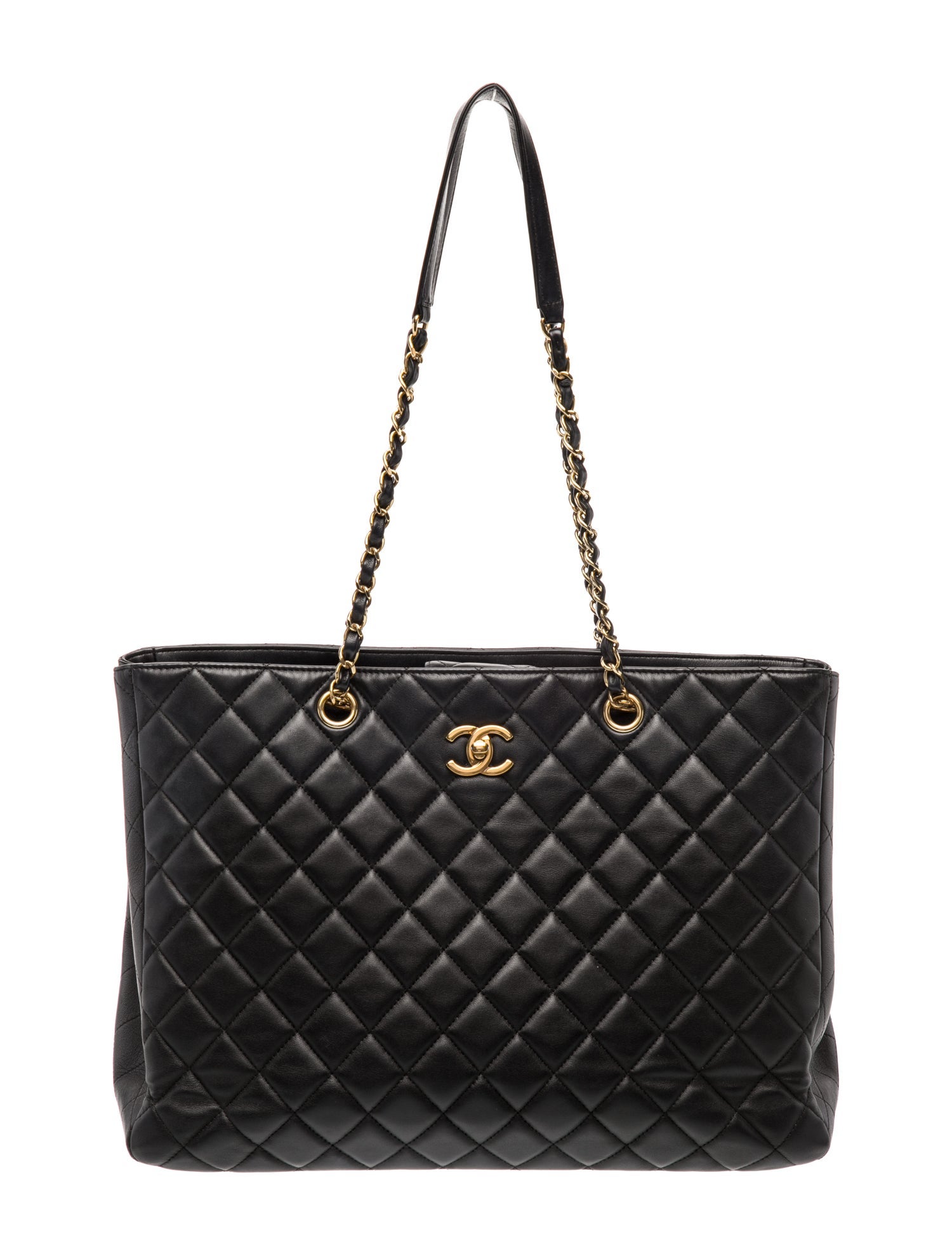 Chanel Classic Quilted Shopping Tote