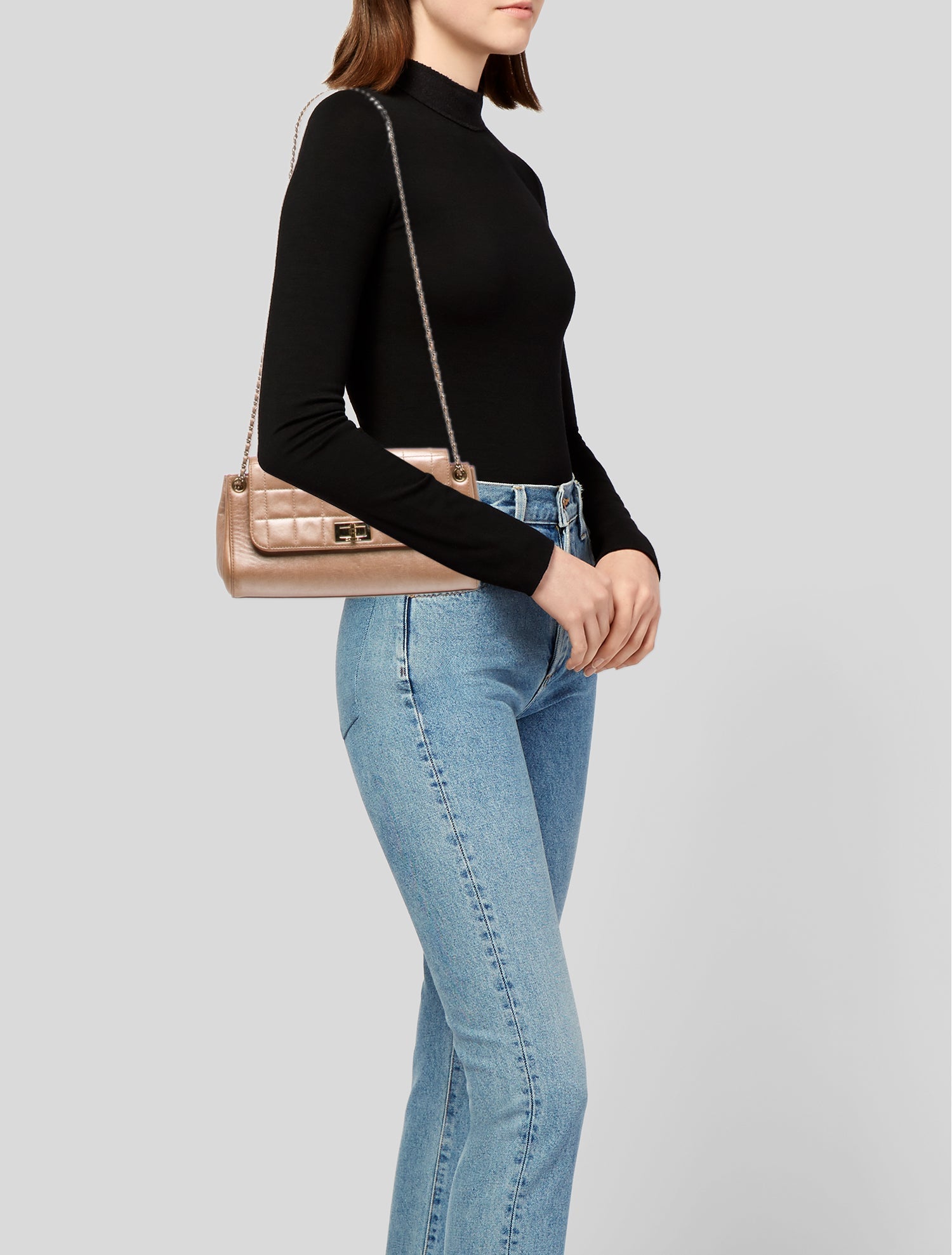 Chanel Square Quilt Reissue Accordion Flap Bag