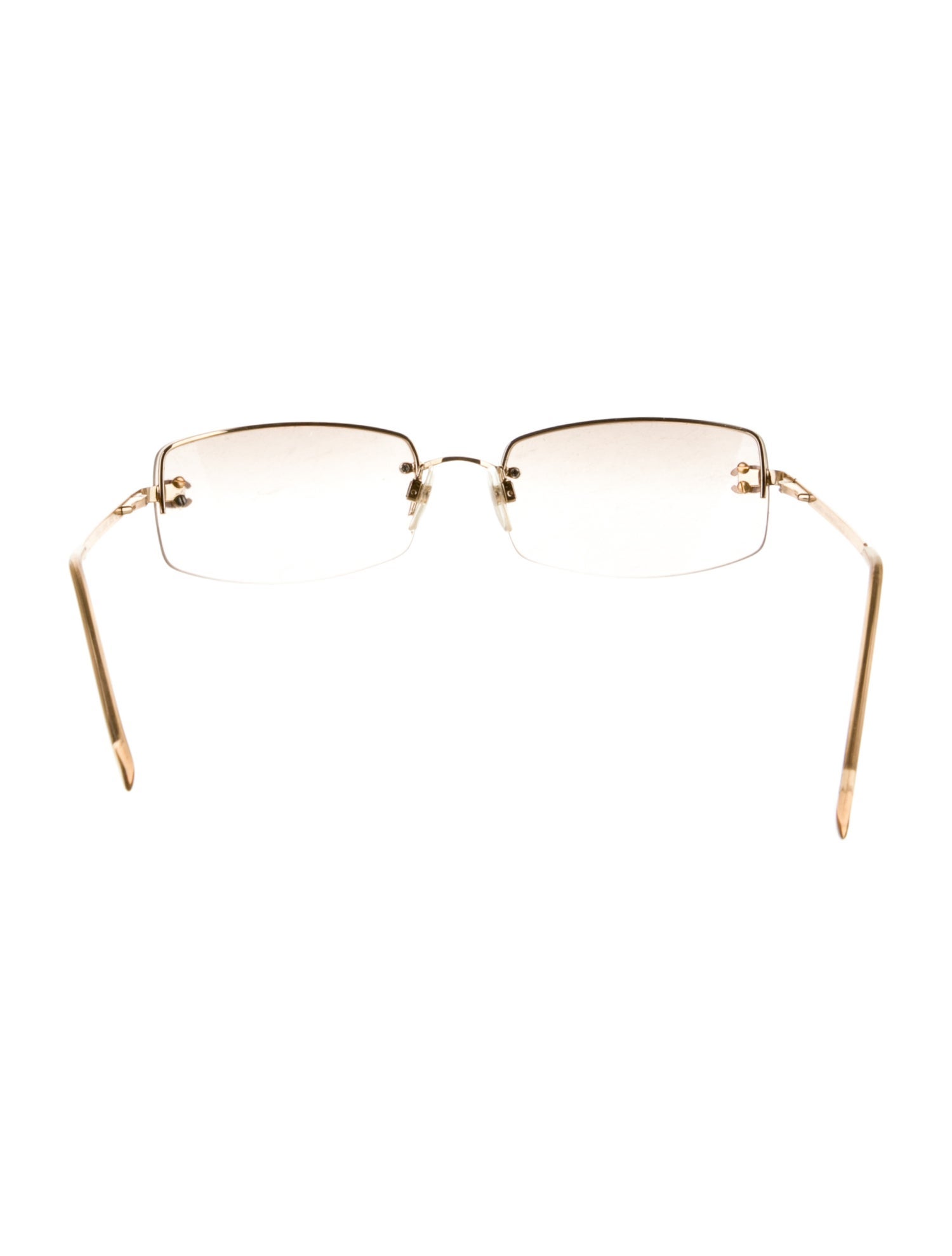 Chanel Interlocking CC Logo Square Sunglasses