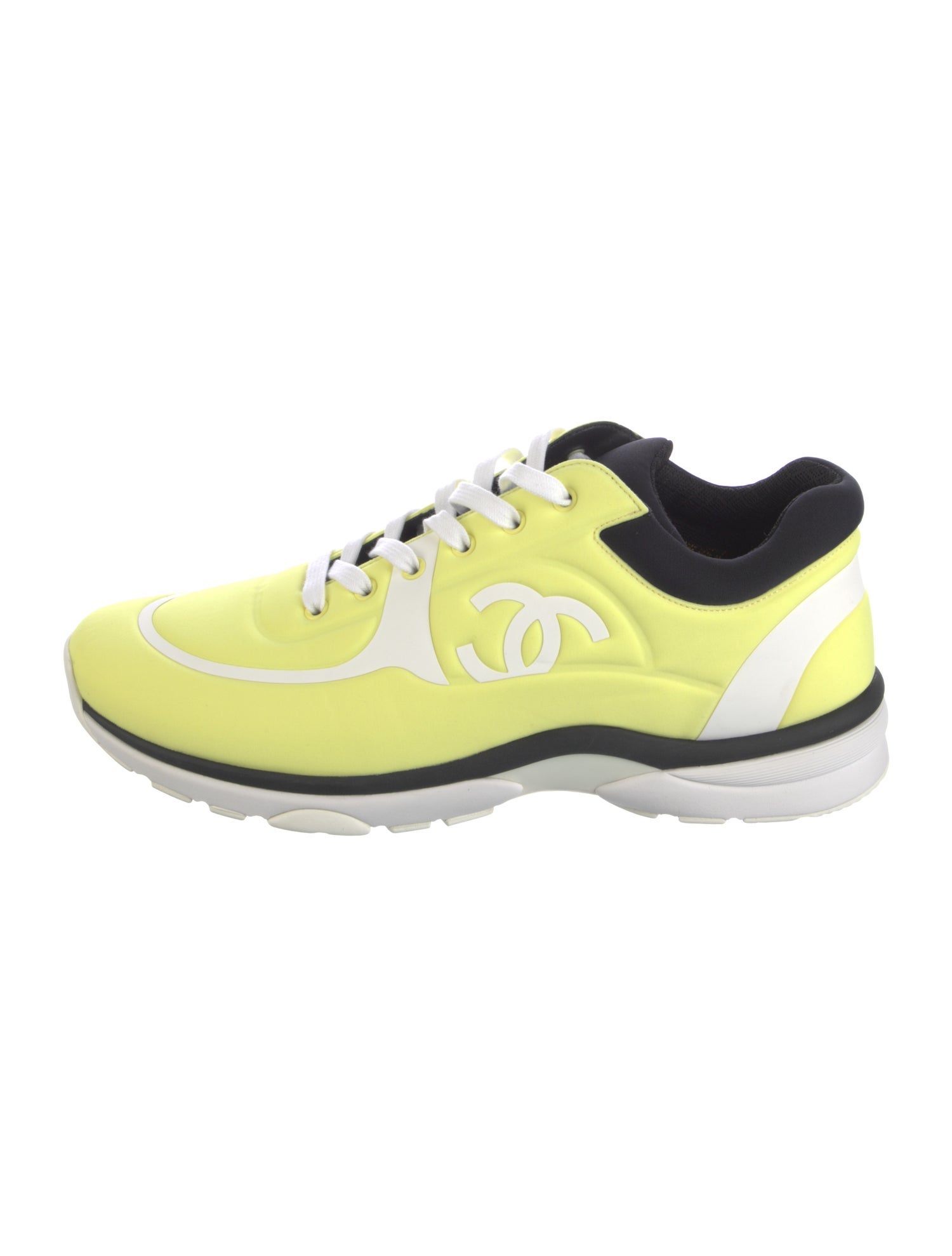 Chanel 2019 Interlocking CC Logo Athletic Sneakers