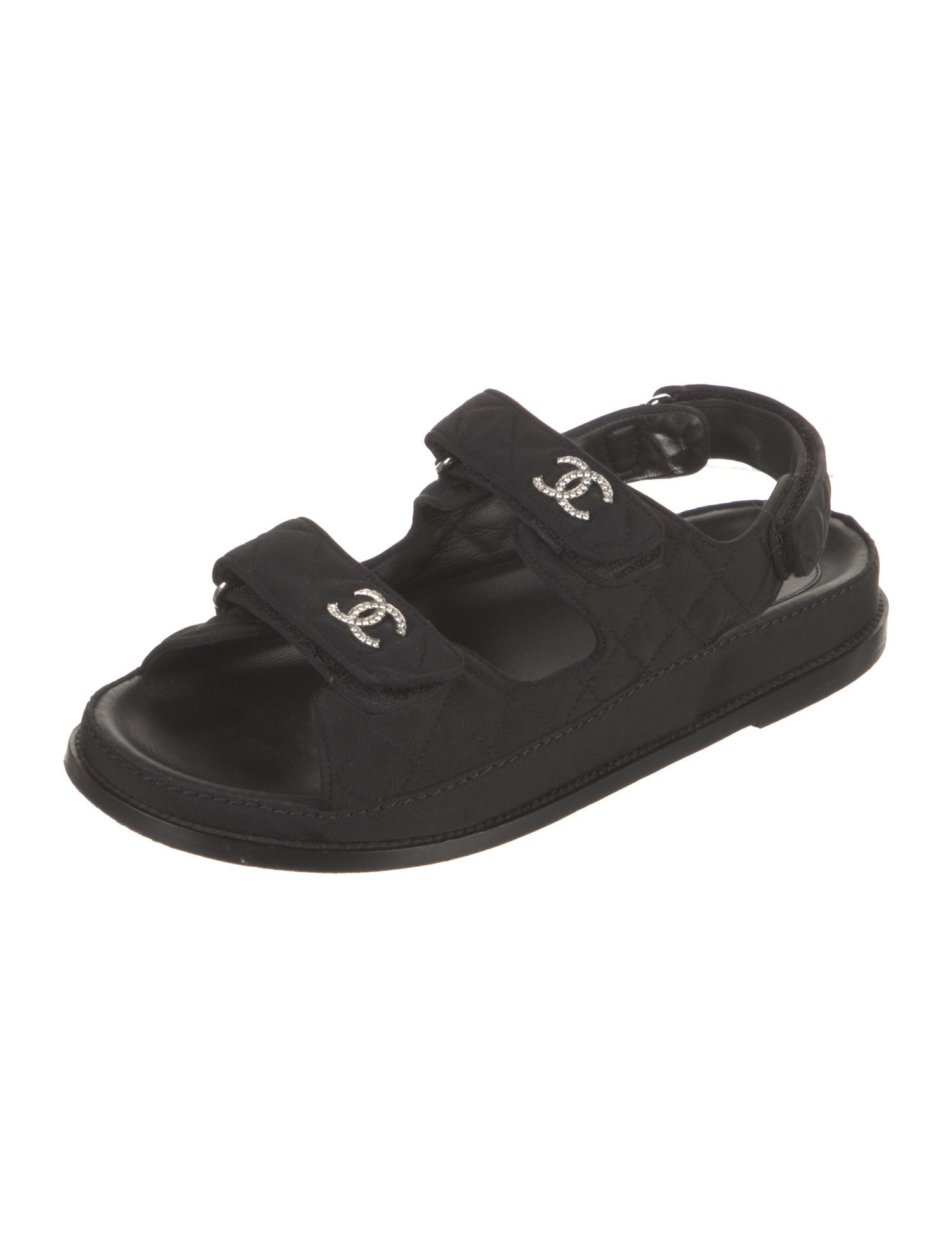 Chanel 2017 Gate No. 5 'Dad' Slingback Sandals