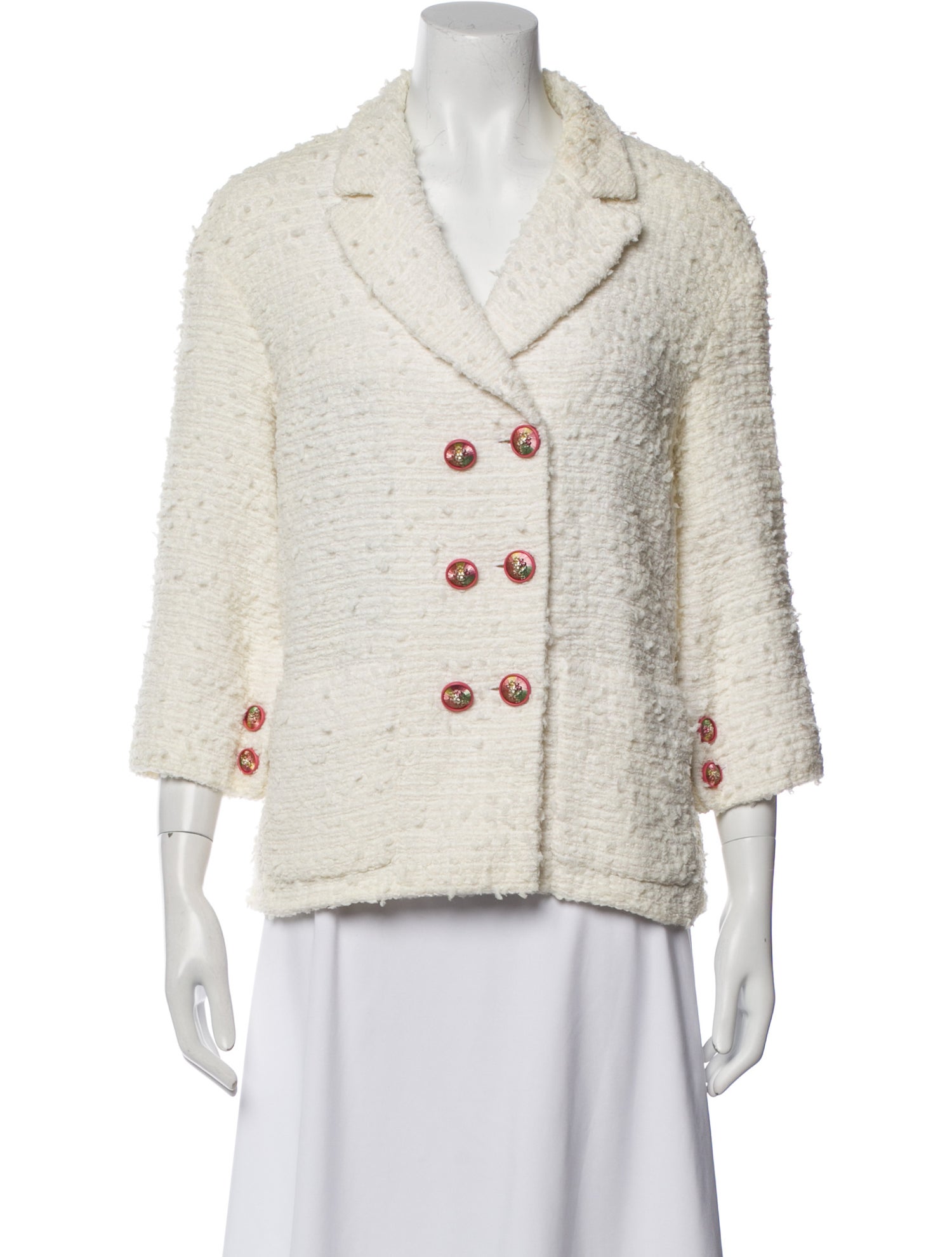 Chanel 2017 Tweed Pattern Blazer