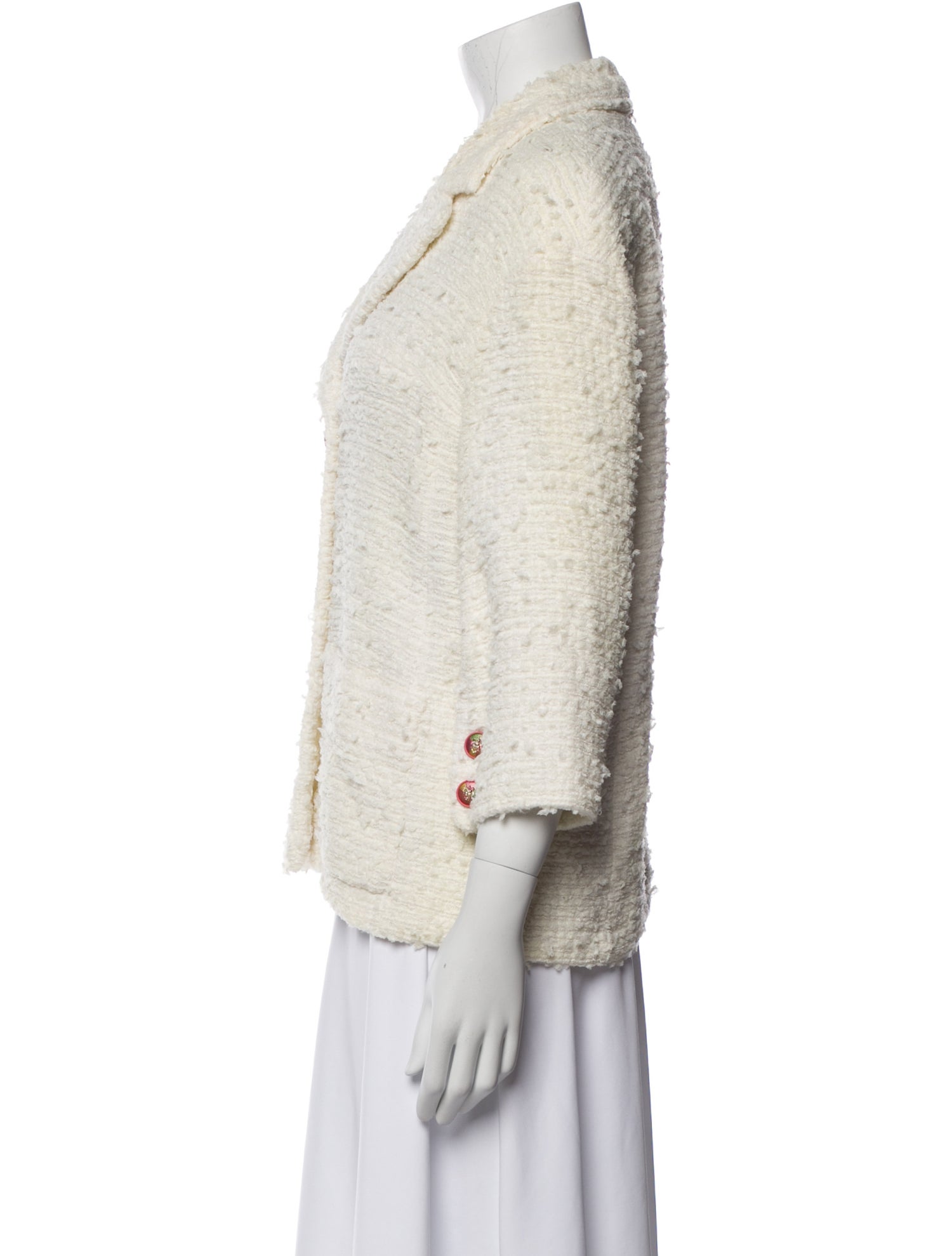 Chanel 2017 Tweed Pattern Blazer