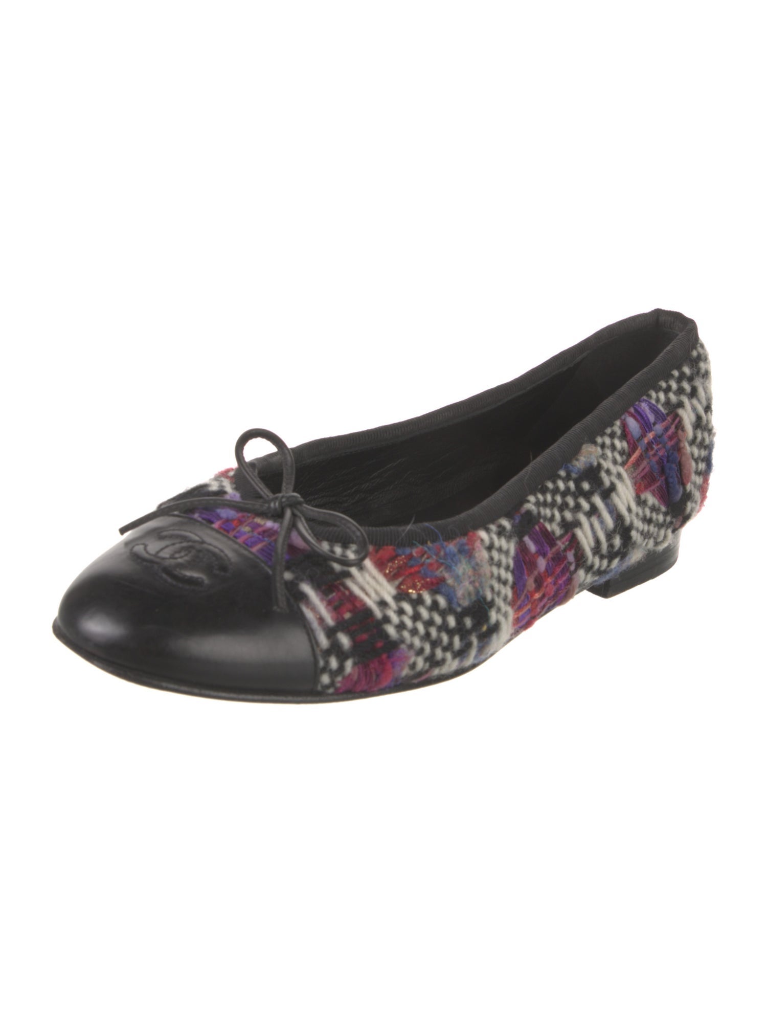 Chanel 2016 Interlocking CC Logo Flats