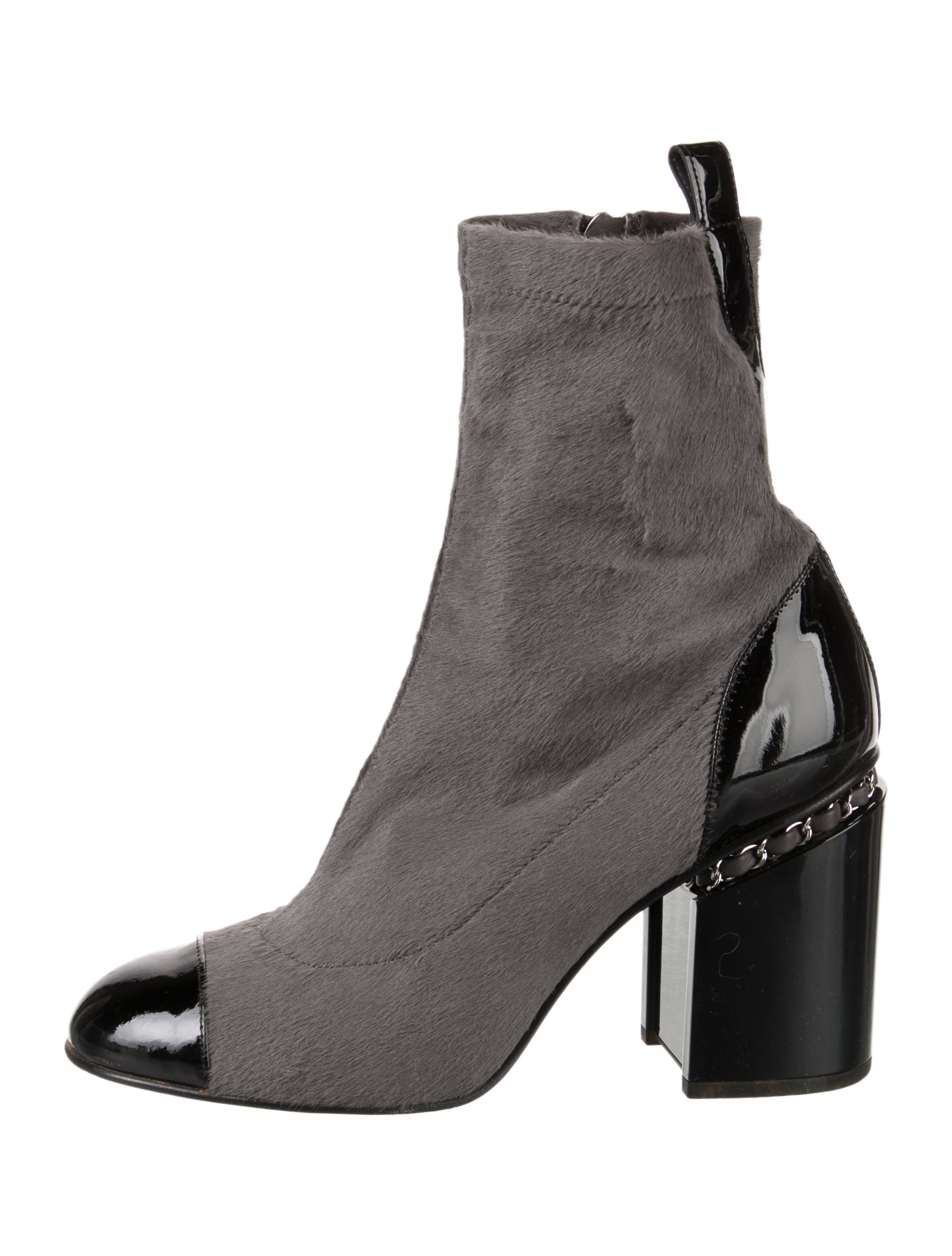 Chanel 2016 Interlocking CC Logo Sock Boots