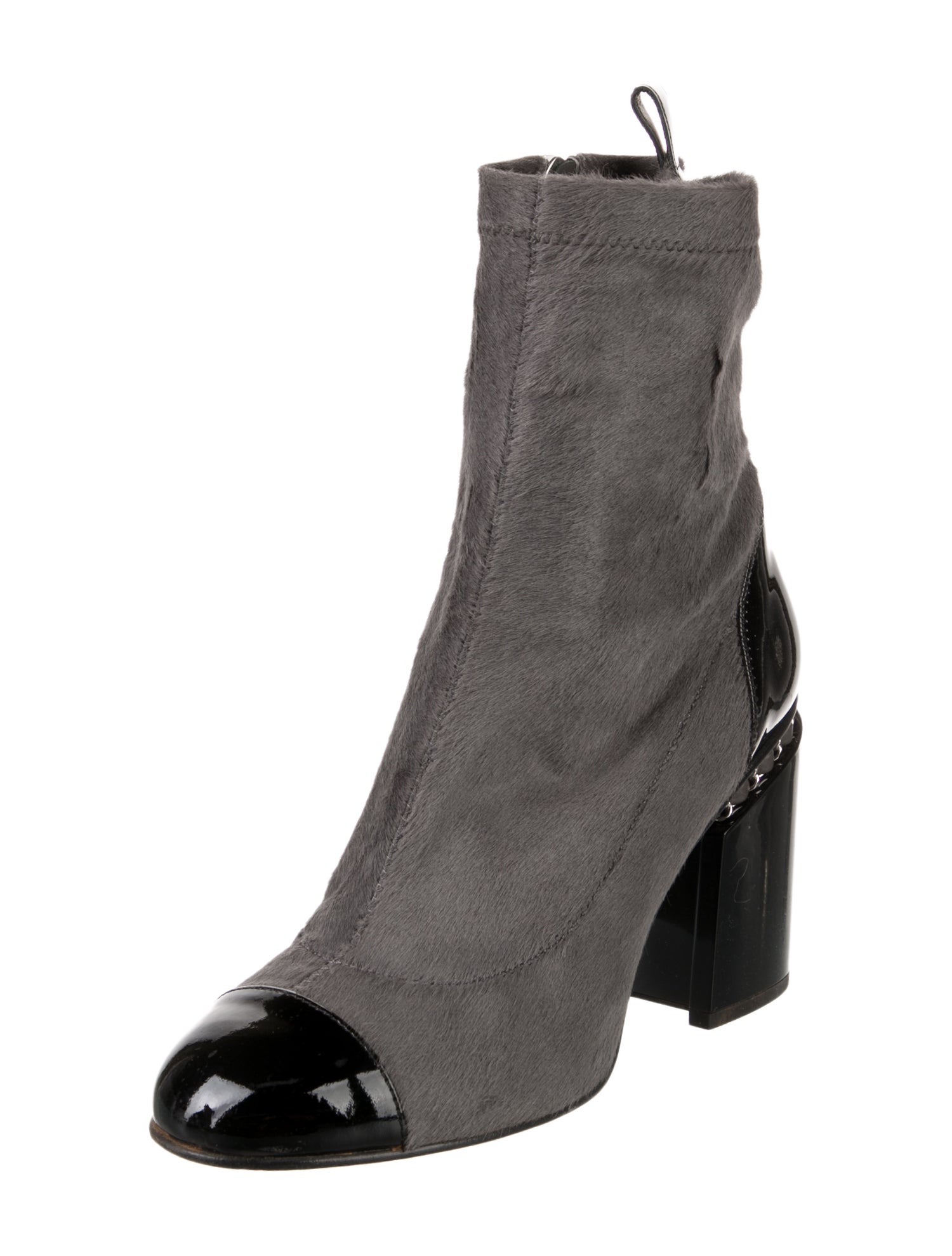 Chanel 2016 Interlocking CC Logo Sock Boots