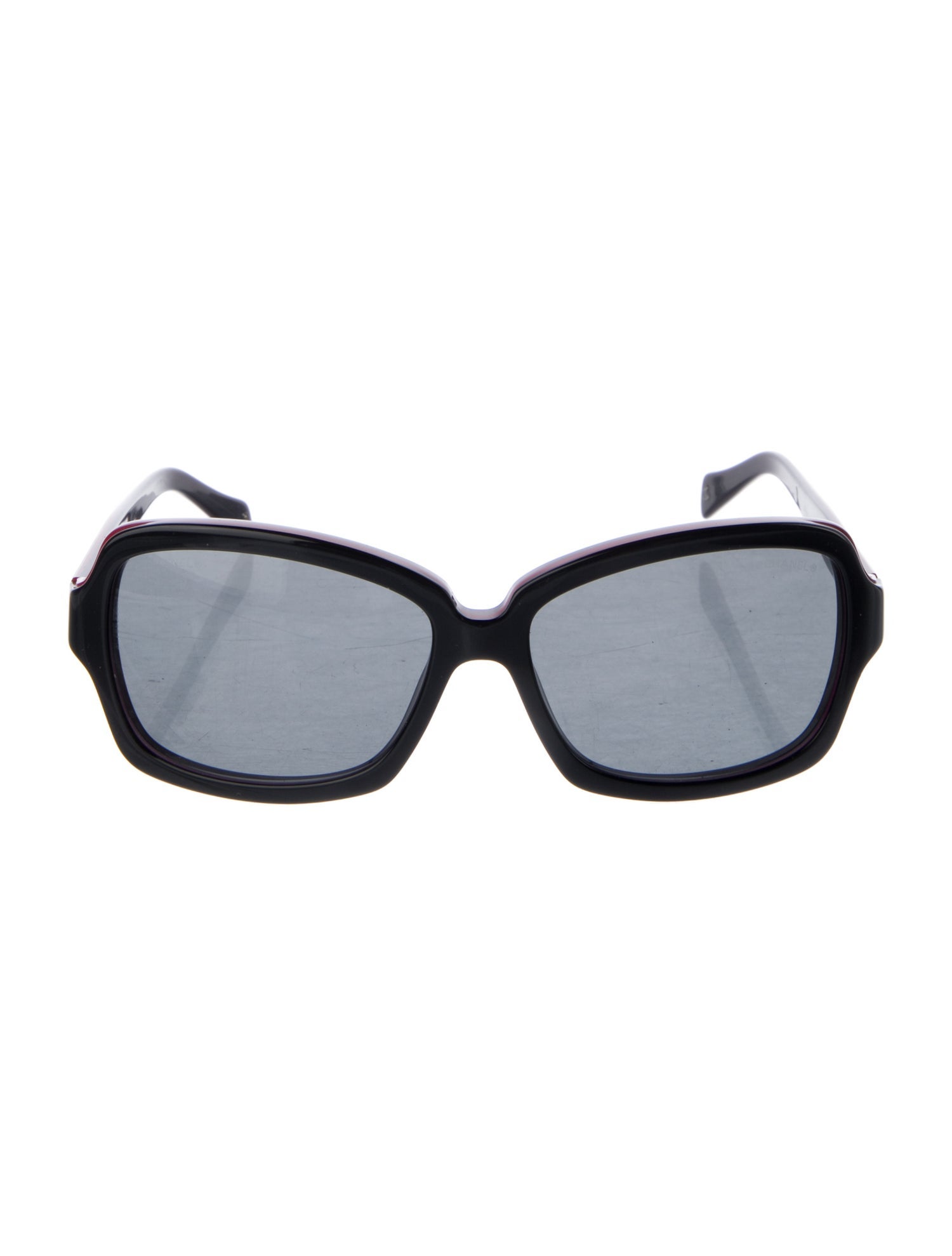 Chanel Interlocking CC Logo Square Sunglasses