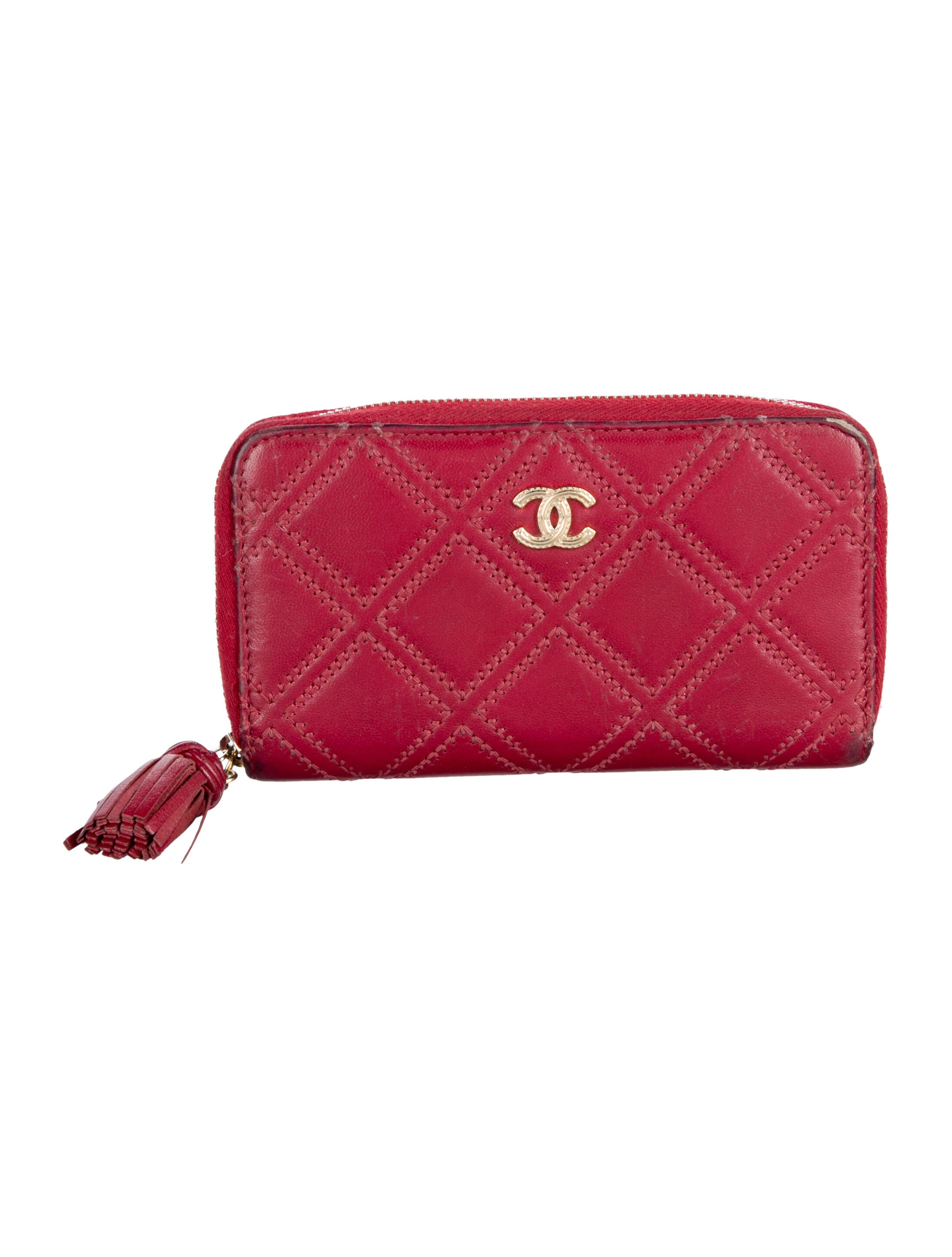 Chanel 2017-2018 Double Stitch Wallet