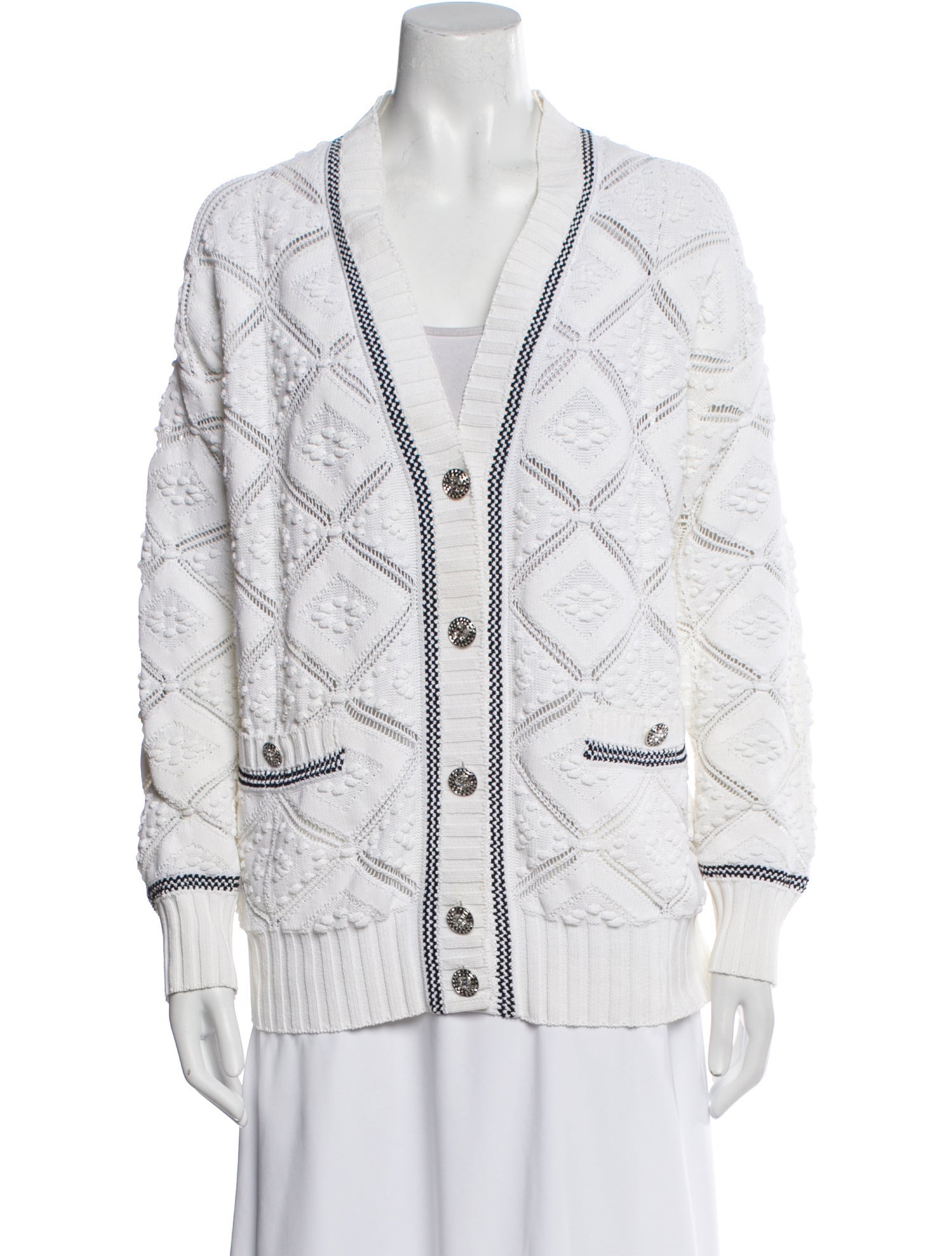 Chanel 2023 V-Neck Sweater