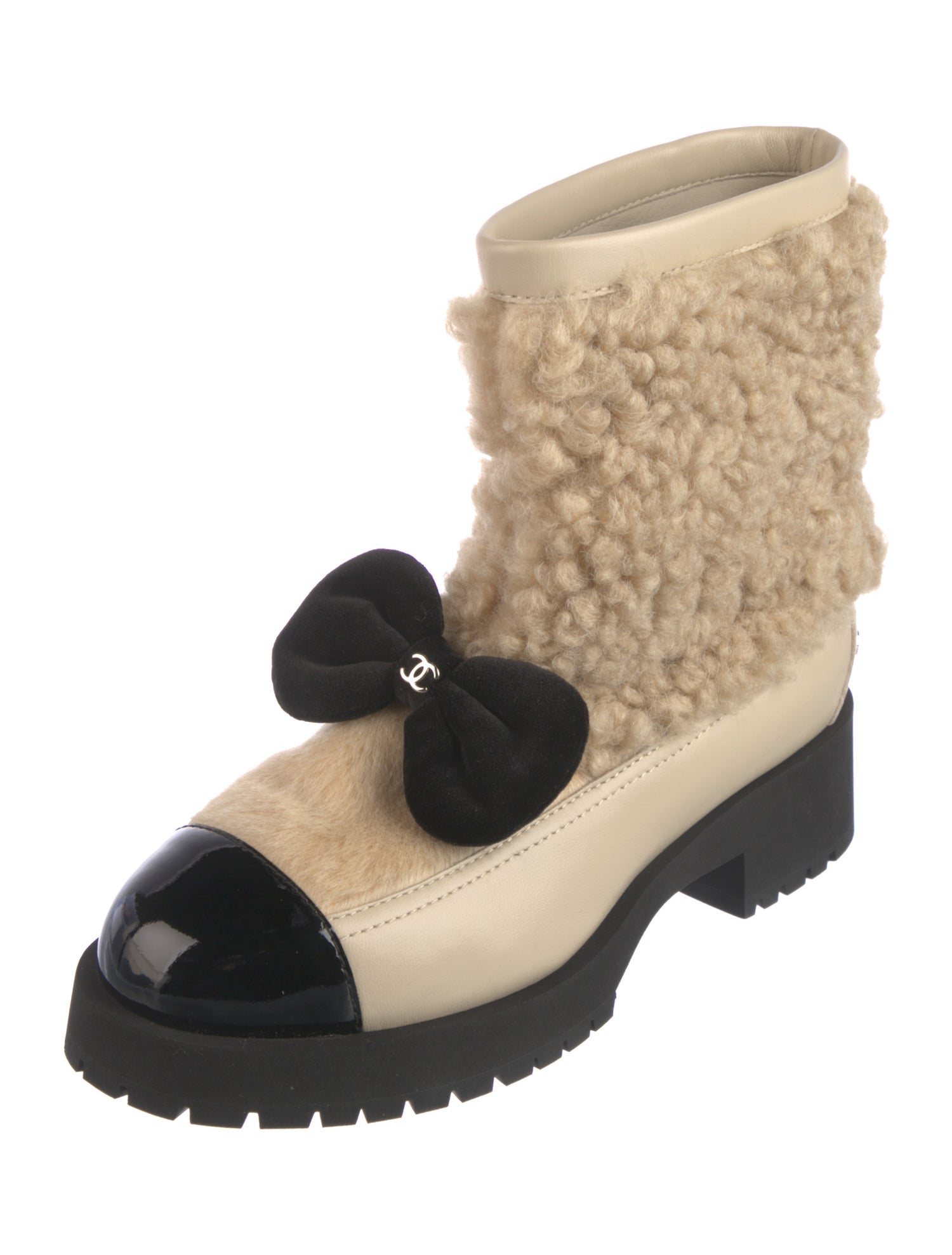 Chanel 2025-2026 Interlocking CC Logo Boots