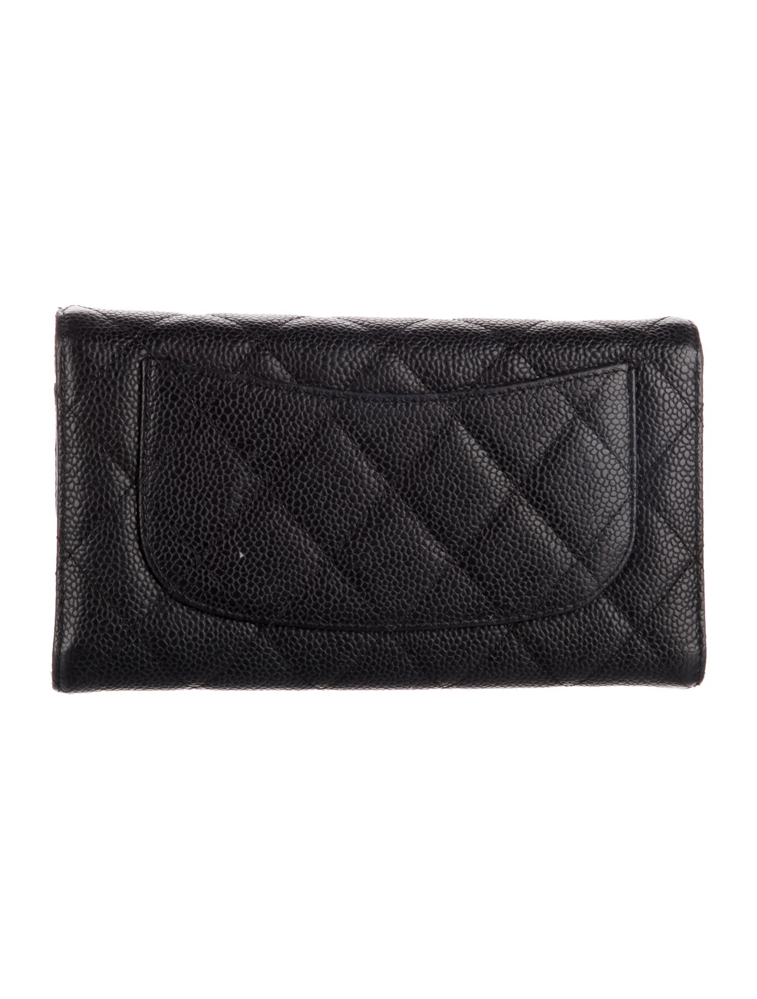 Chanel 2009-2010 Interlocking CC Logo Trifold Wallet