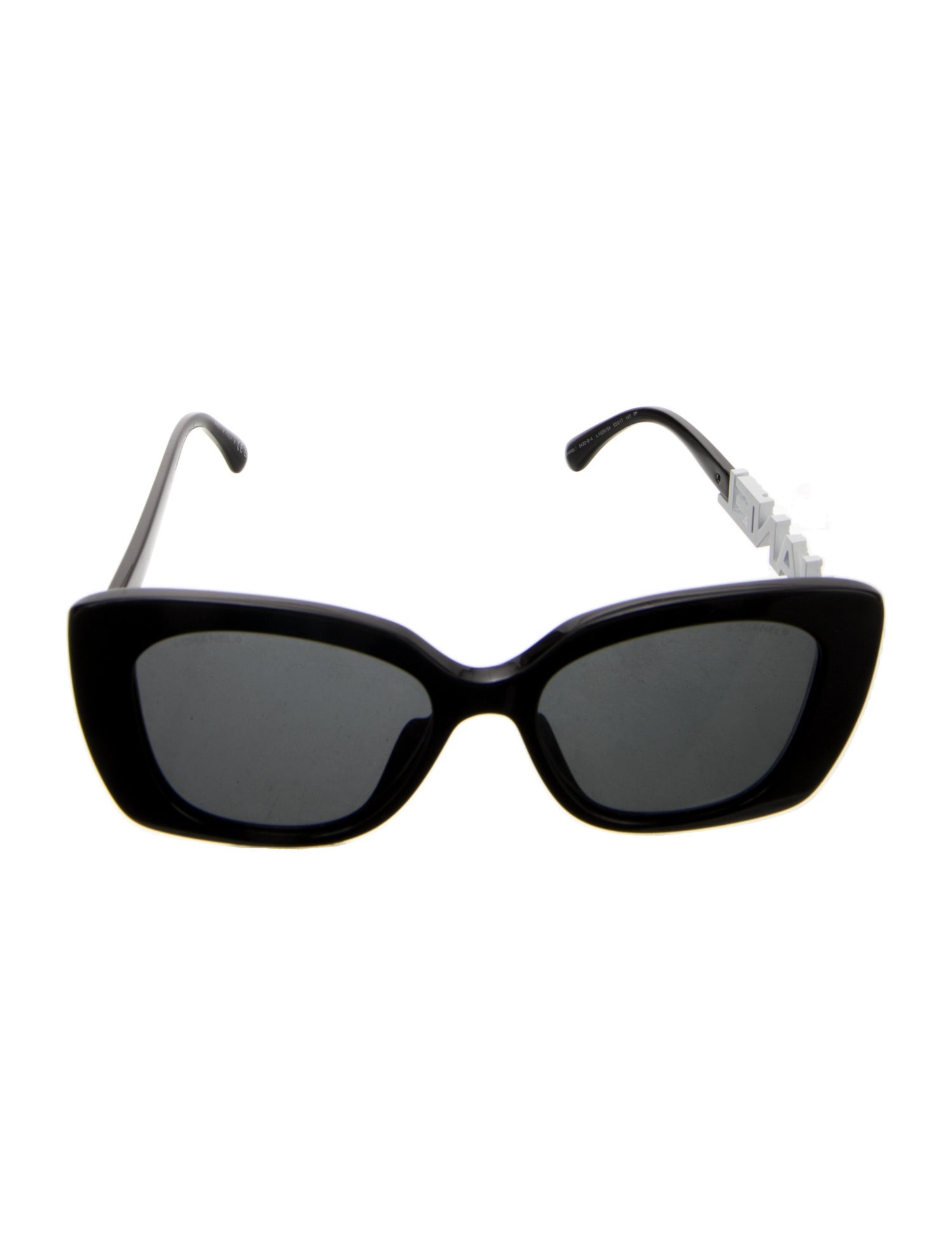 Chanel Interlocking CC Logo Cat-Eye Sunglasses