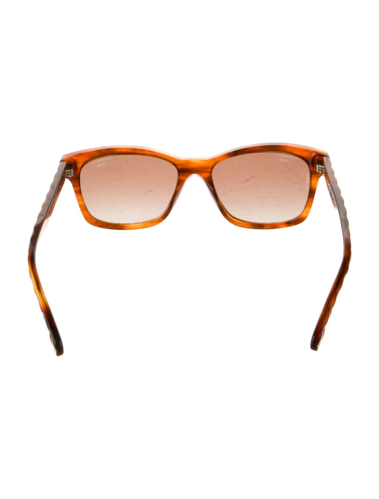 Chanel Interlocking CC Logo Wayfarer Sunglasses