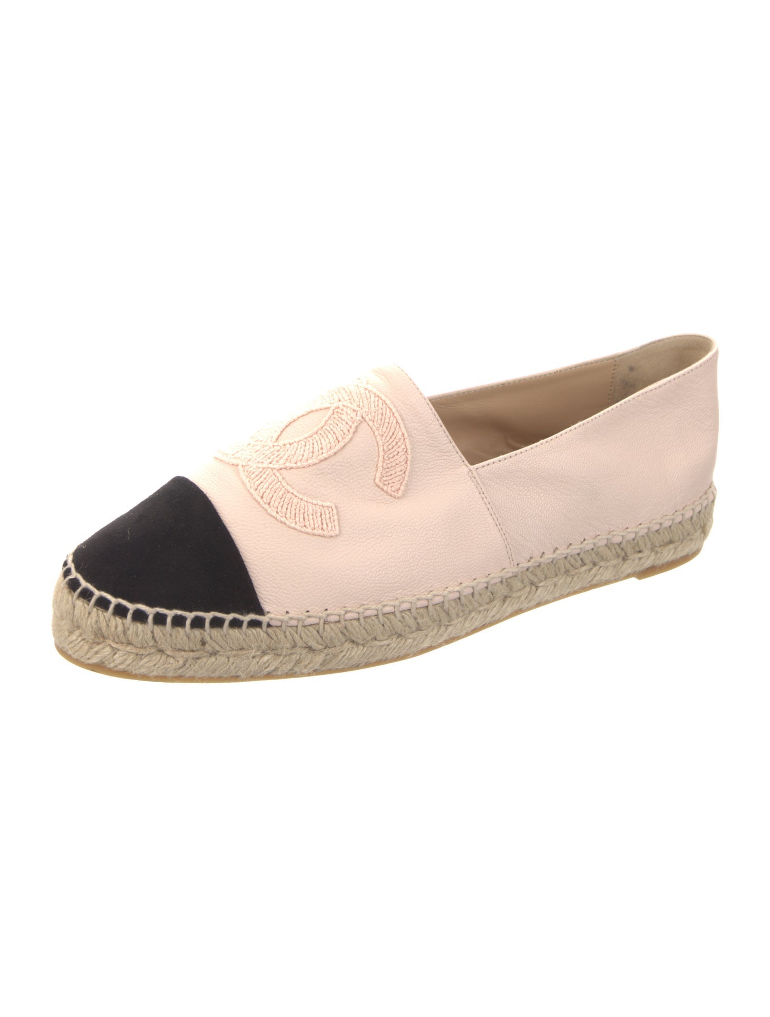 Chanel 2020 Interlocking CC Logo Espadrilles