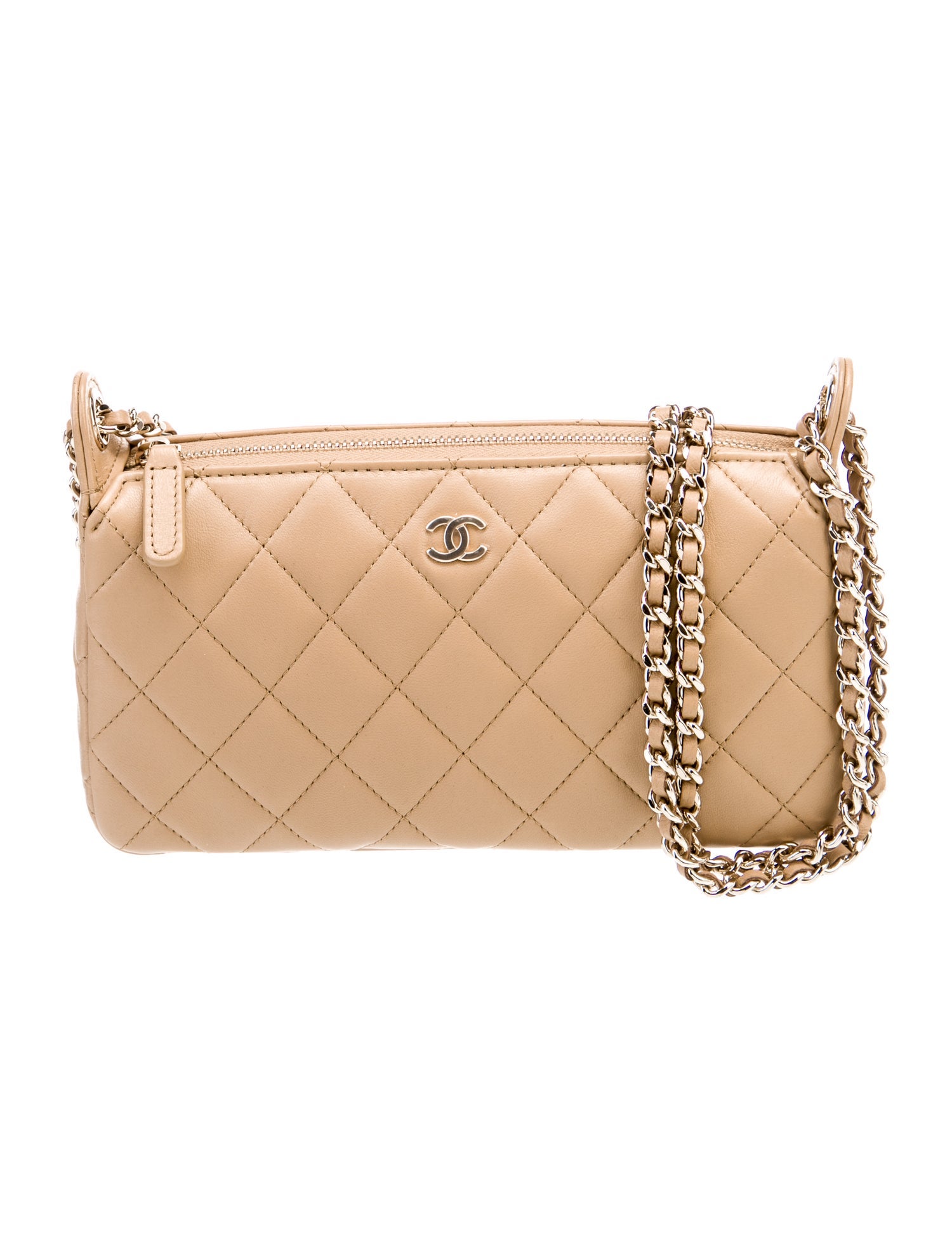 Chanel 2025 Quilted Clutch w/Chain w/Tags