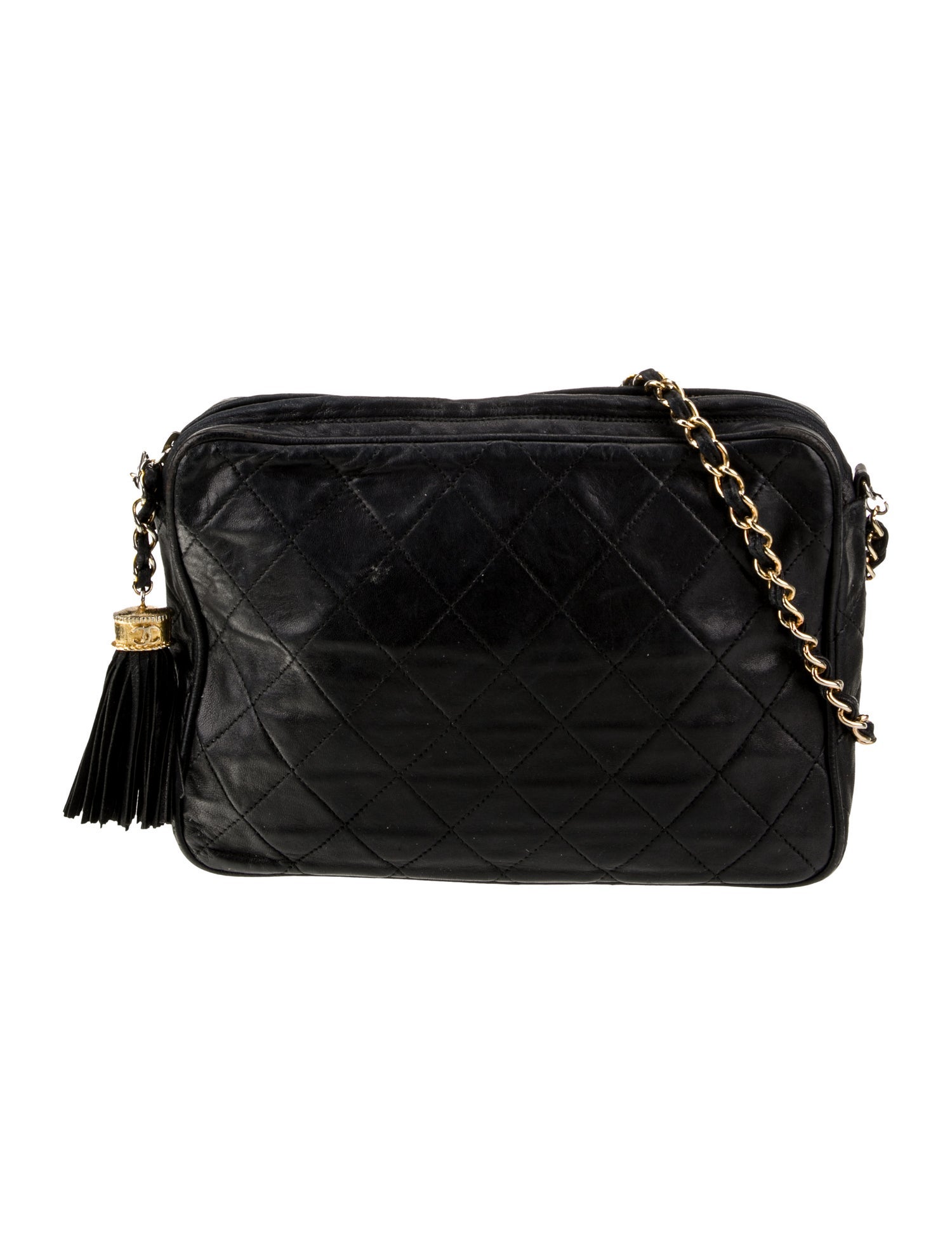 Chanel Quilted Tassel Camera Bag