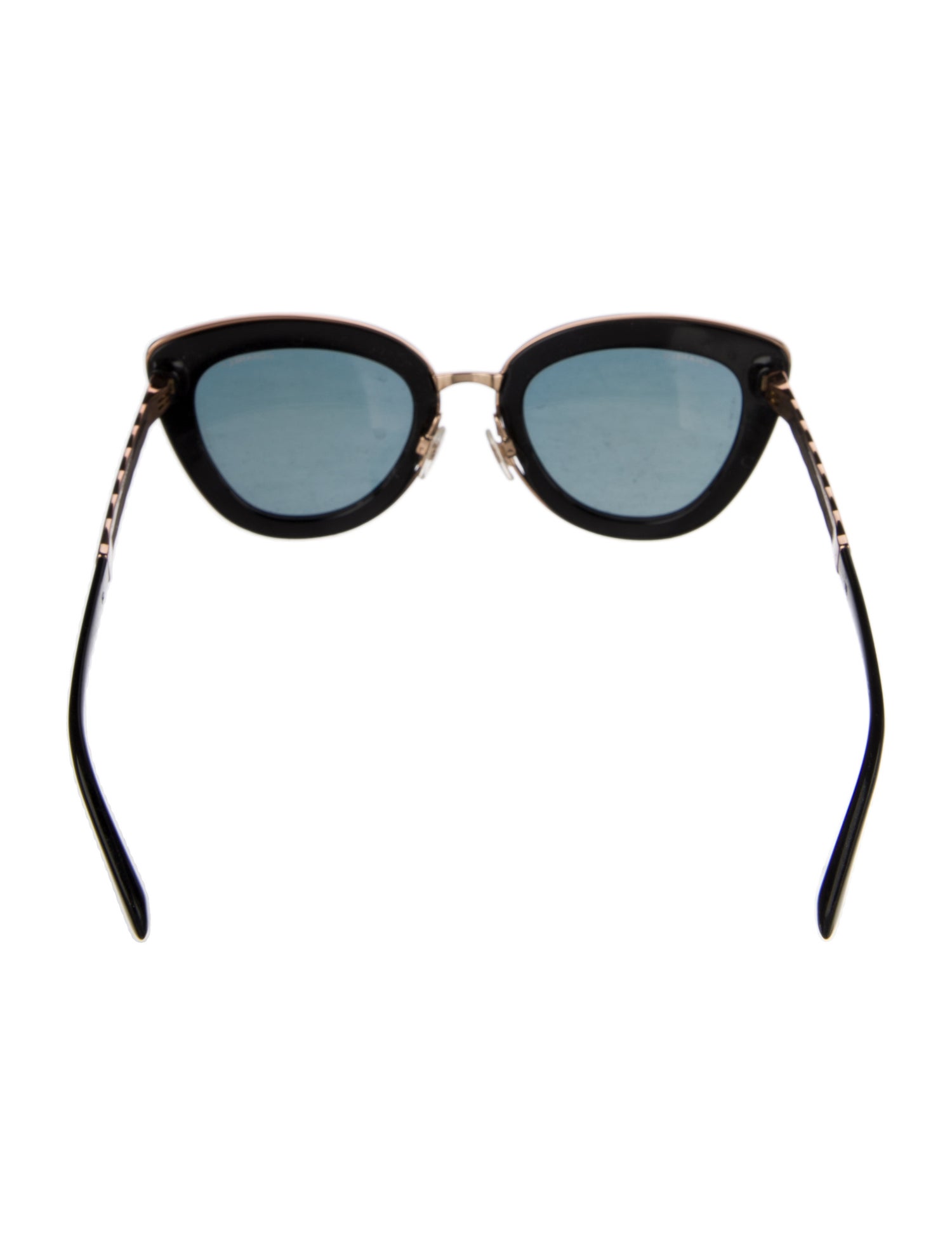Chanel Interlocking CC Logo Cat-Eye Sunglasses