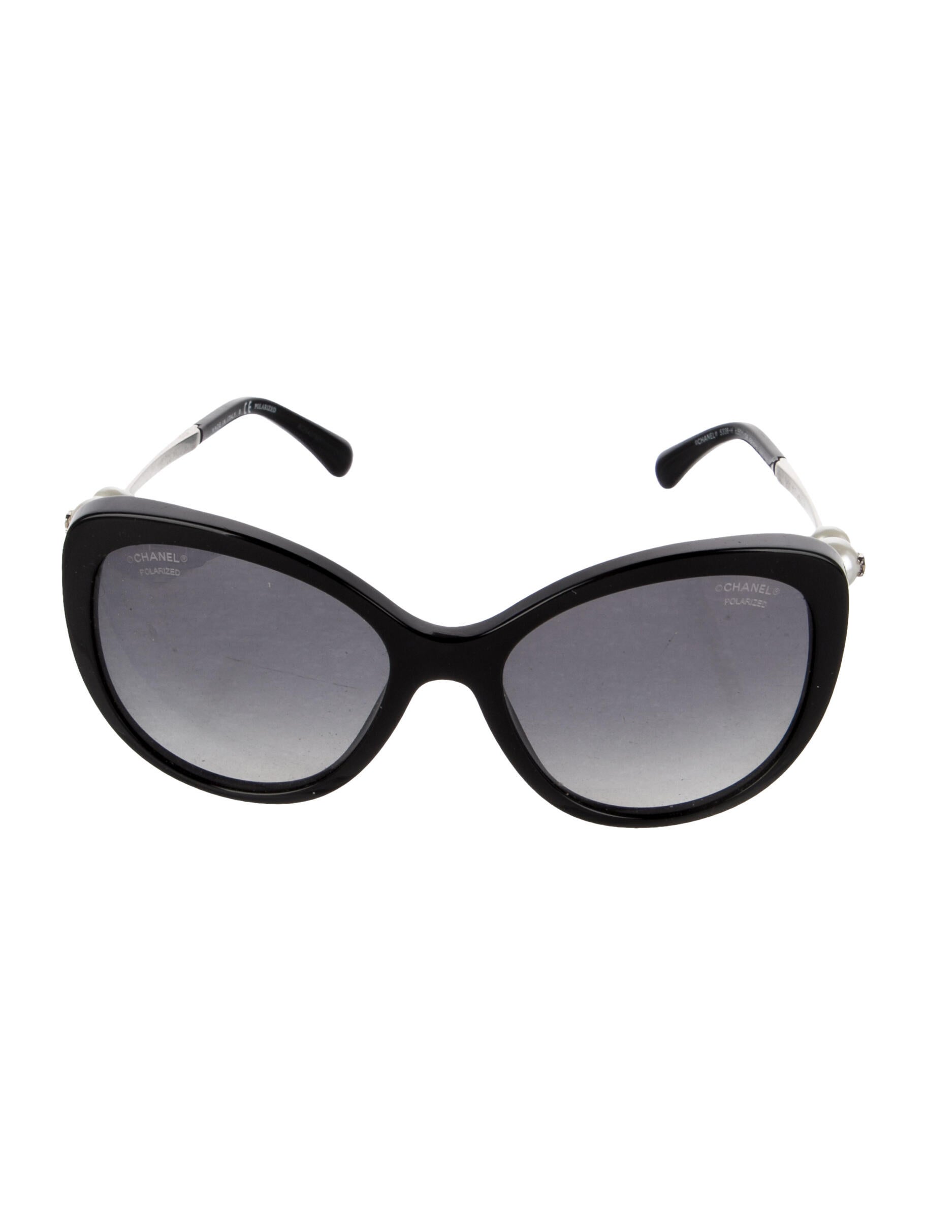 Chanel Interlocking CC Logo Oversize Sunglasses