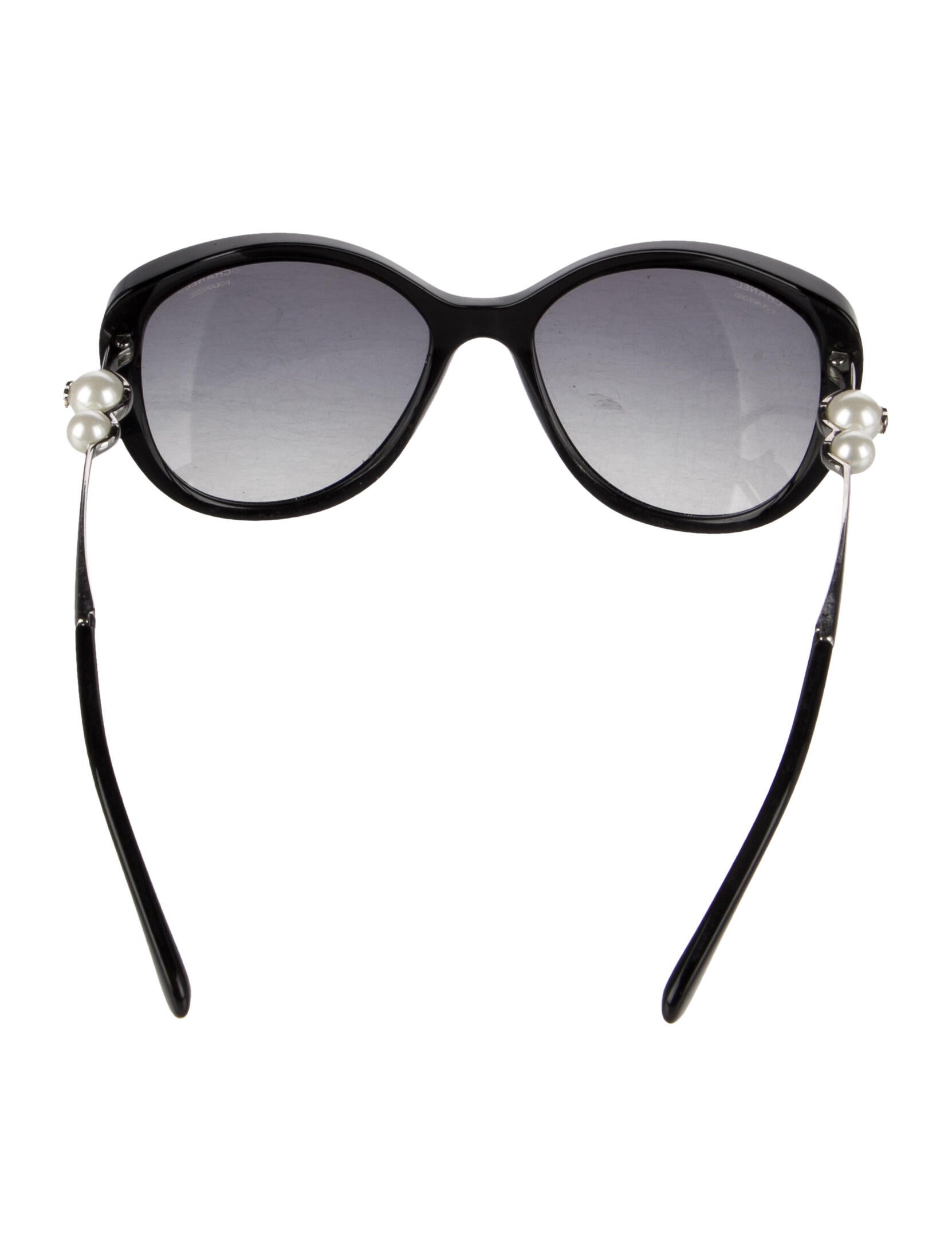 Chanel Interlocking CC Logo Oversize Sunglasses