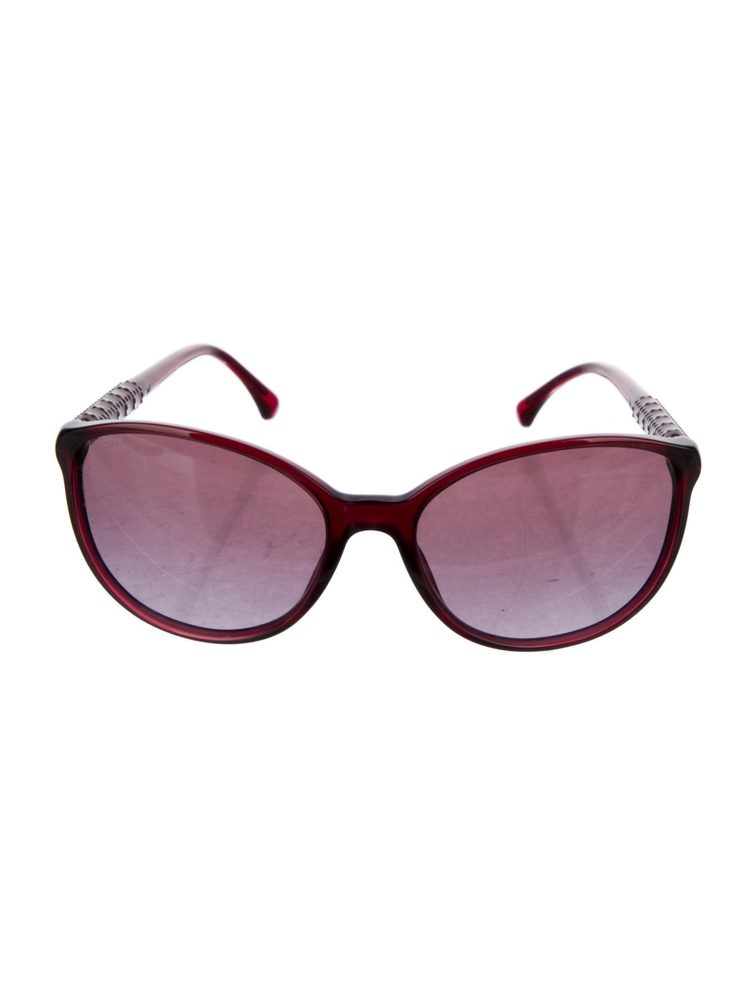 Chanel Interlocking CC Logo Oversize Sunglasses