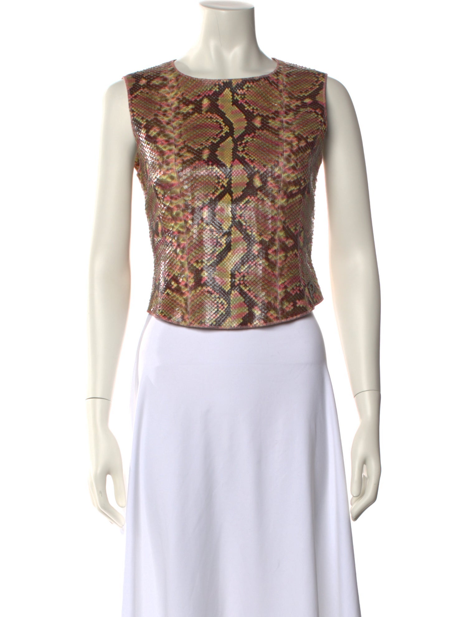 Chanel Vintage 2000 Crop Top