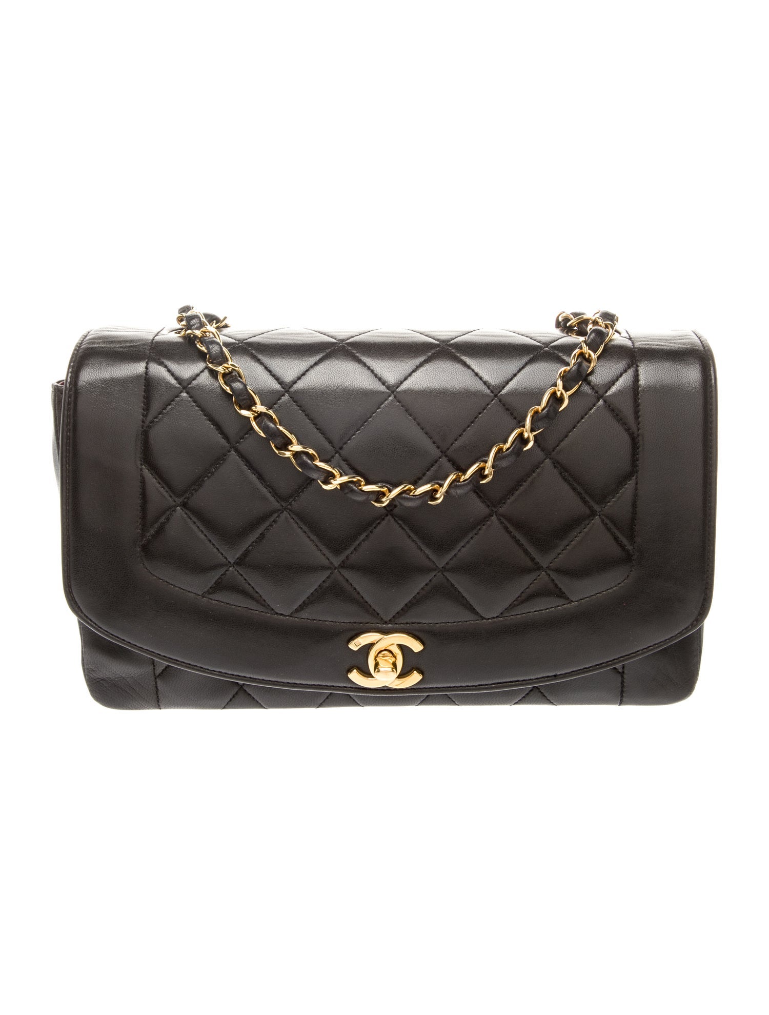 Chanel Quilted Diana Flap Bag