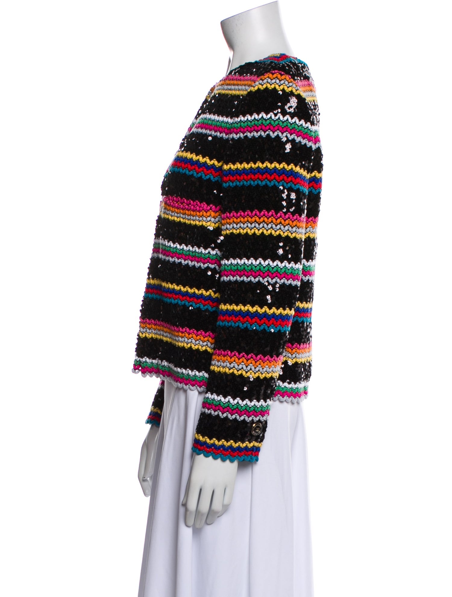 Chanel 2022 Striped Jacket