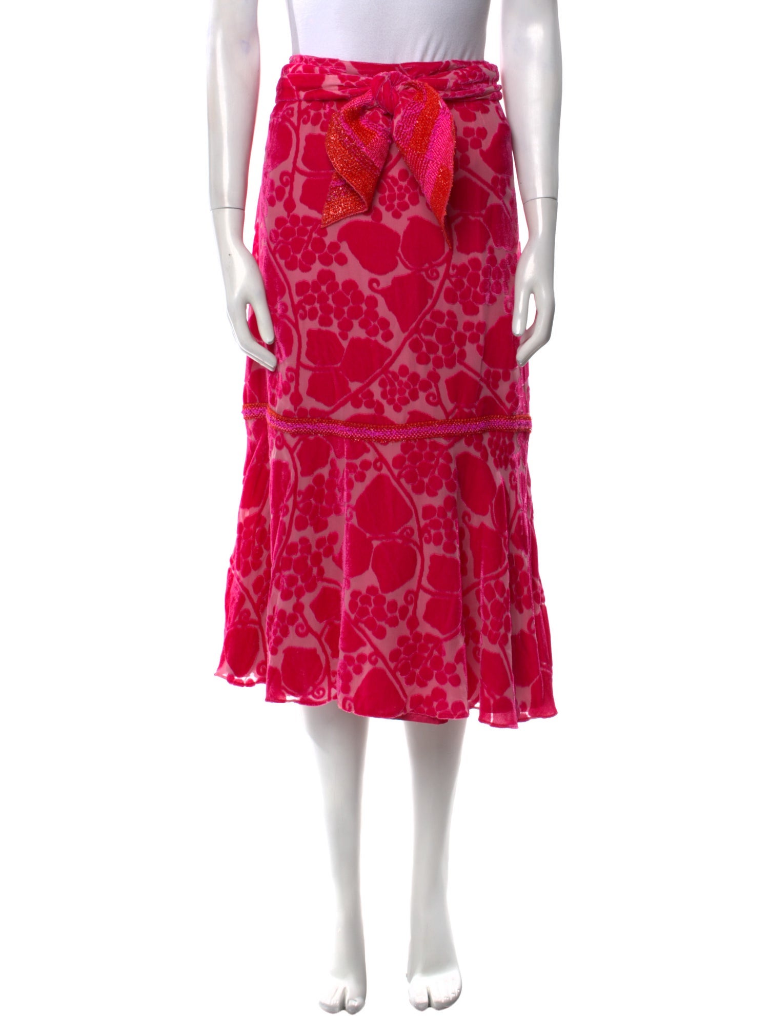 Chanel Vintage Midi Length Skirt