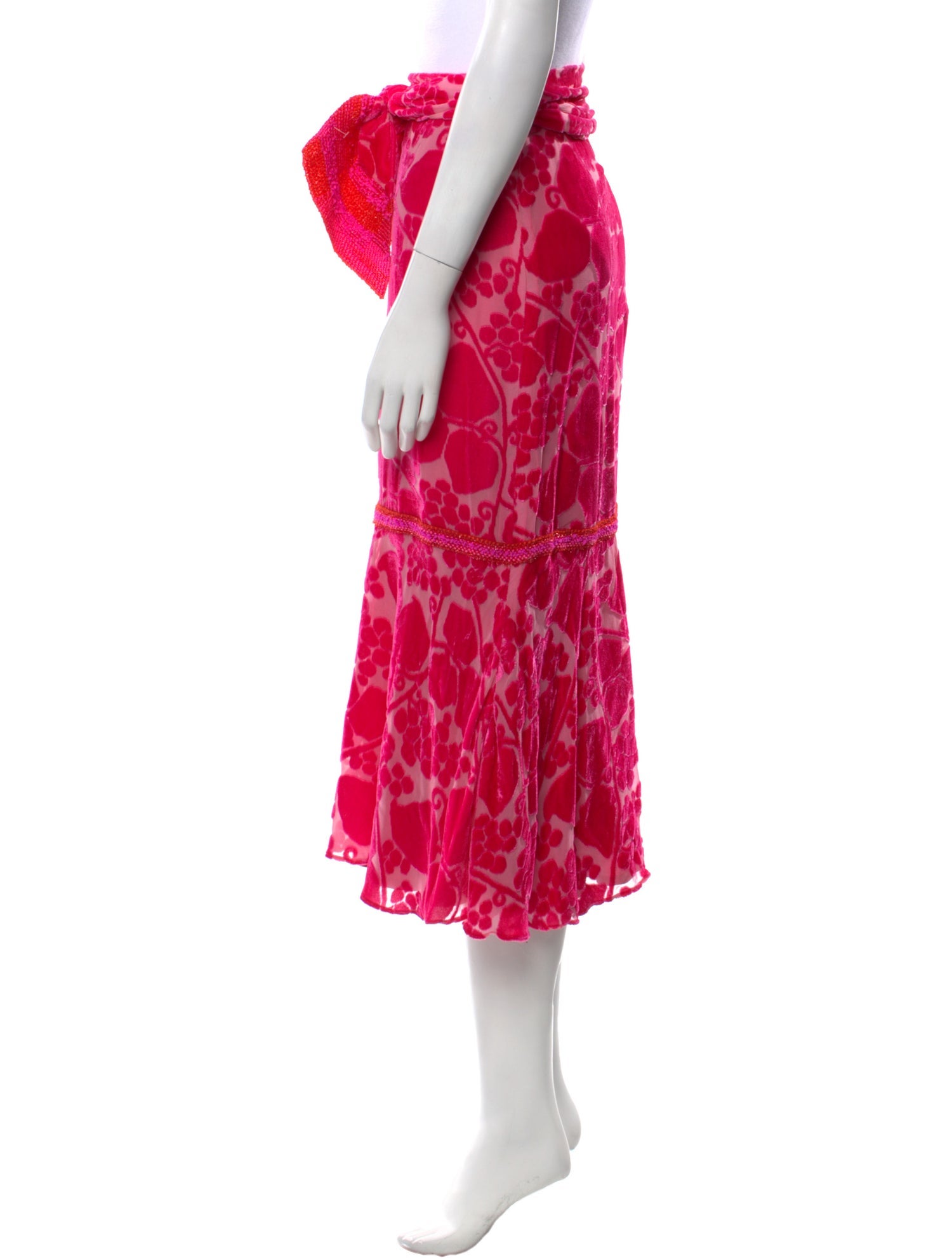 Chanel Vintage Midi Length Skirt