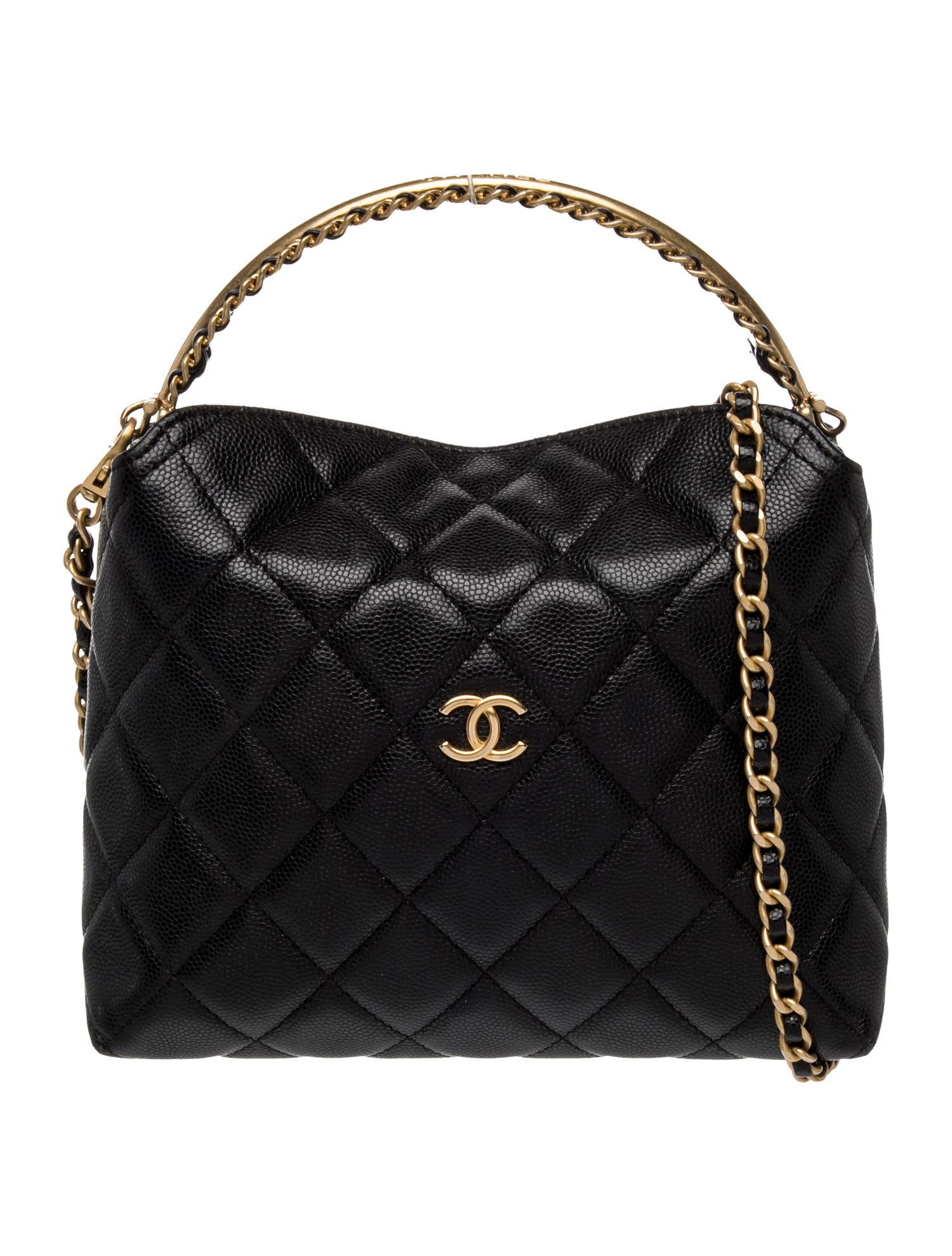 Chanel 2024 Top Handle Clutch w/ Chain
