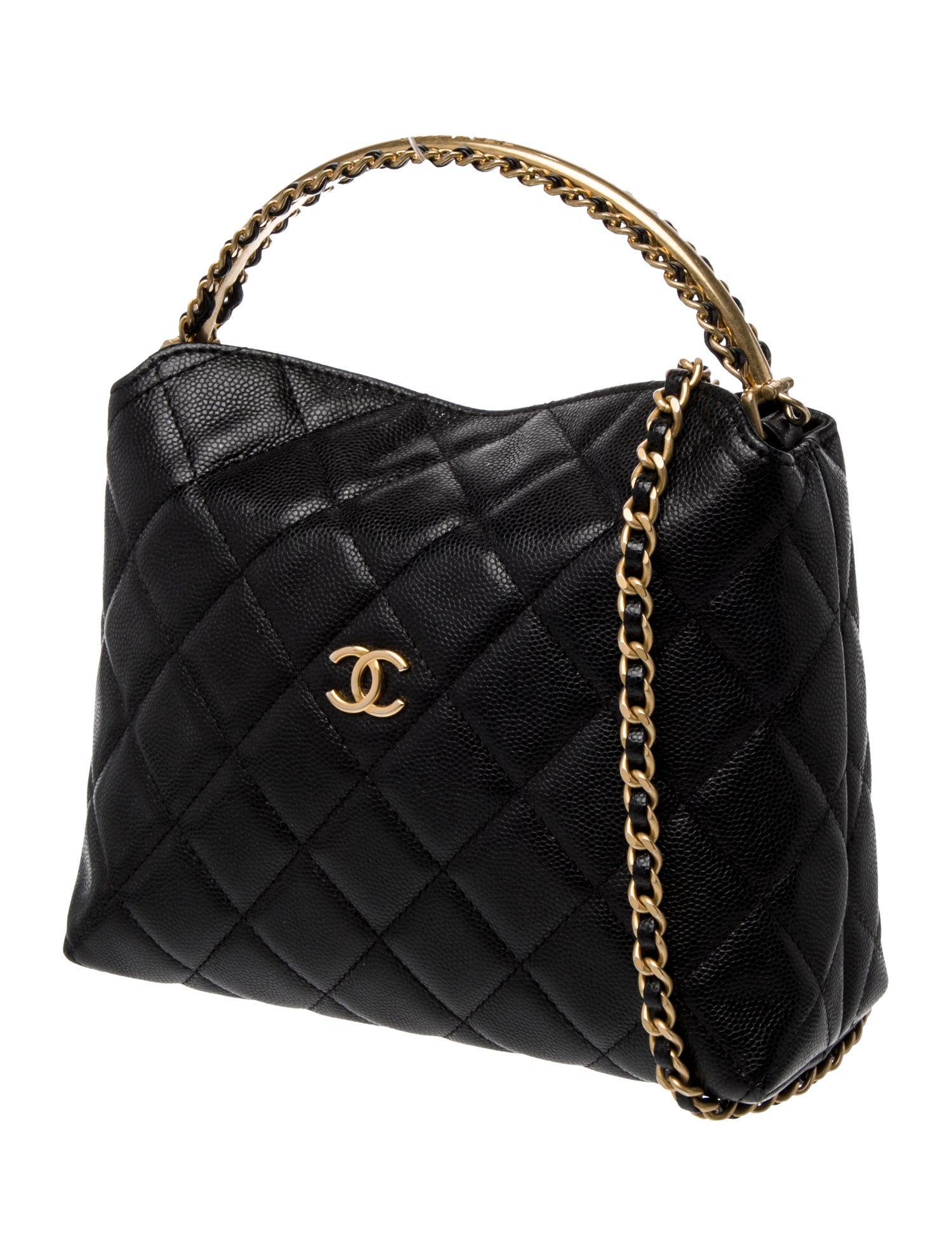 Chanel 2024 Top Handle Clutch w/ Chain