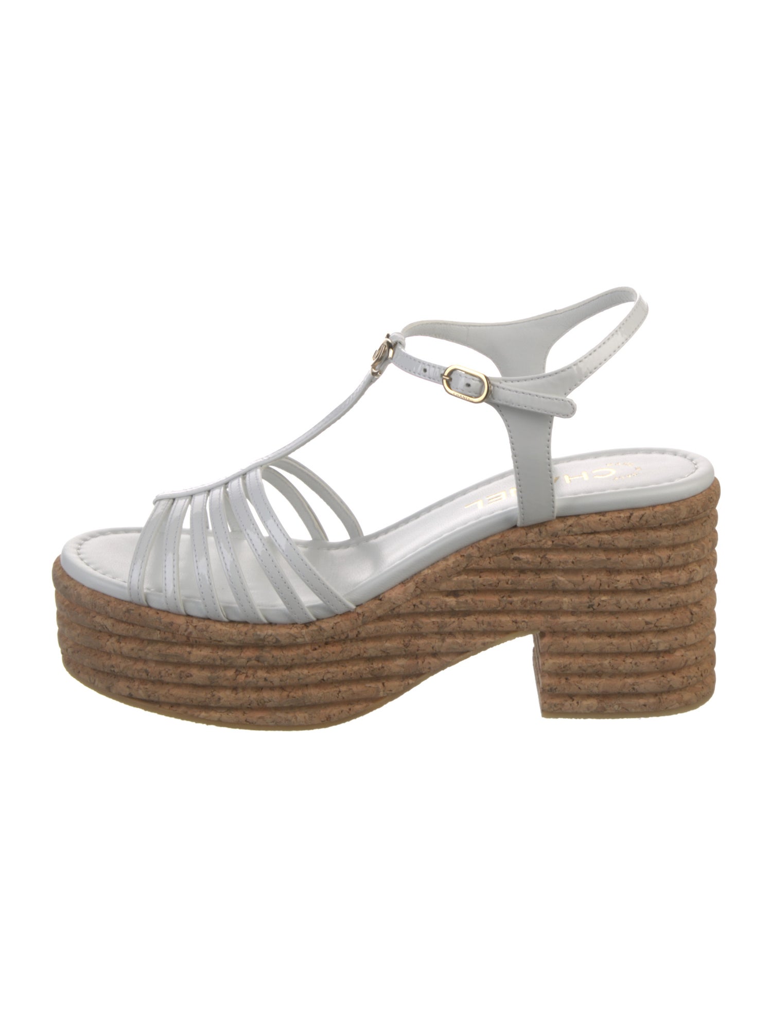 Chanel 2025 Interlocking CC Logo Espadrilles w/ Tags