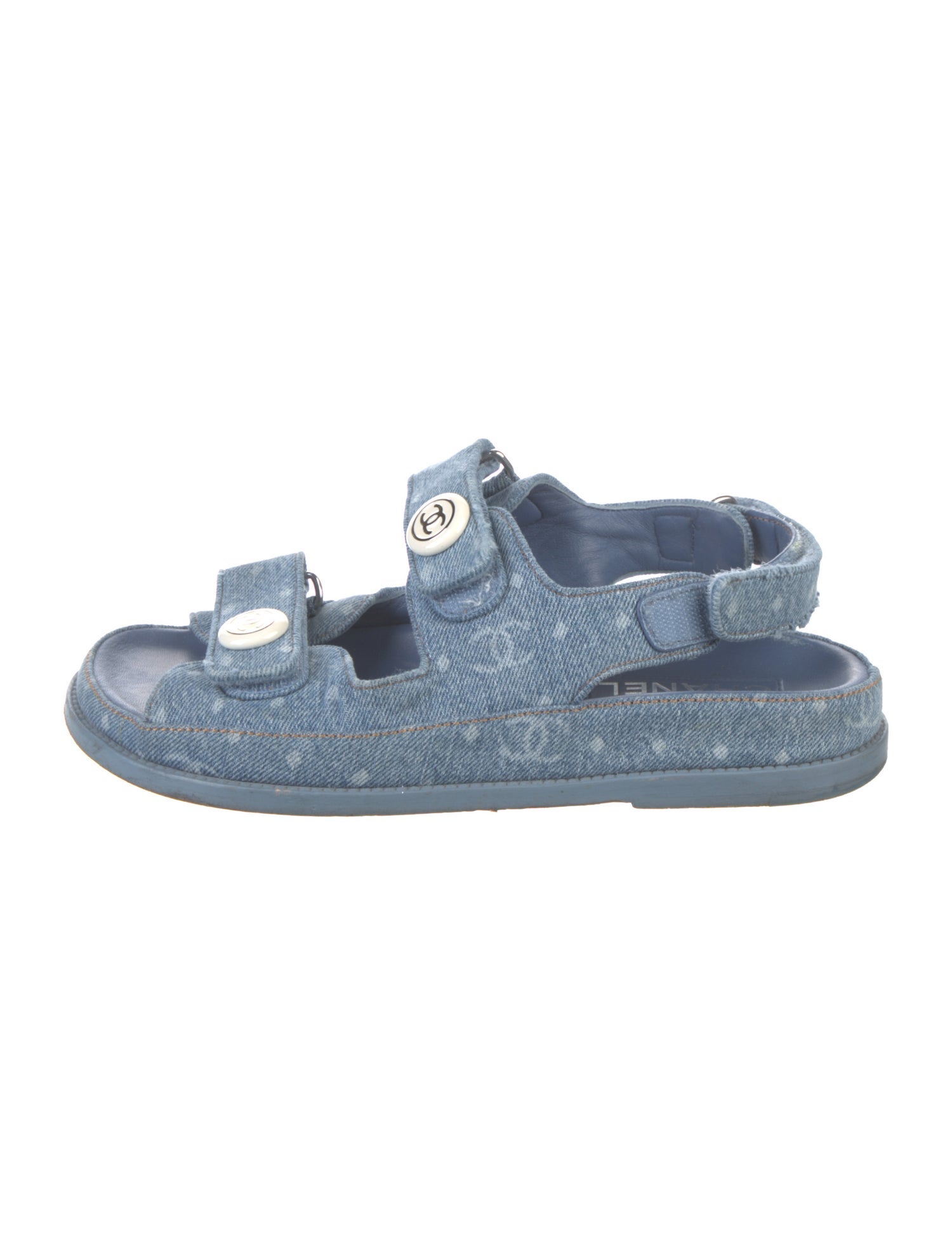 Chanel 2023 Interlocking CC Logo Espadrilles