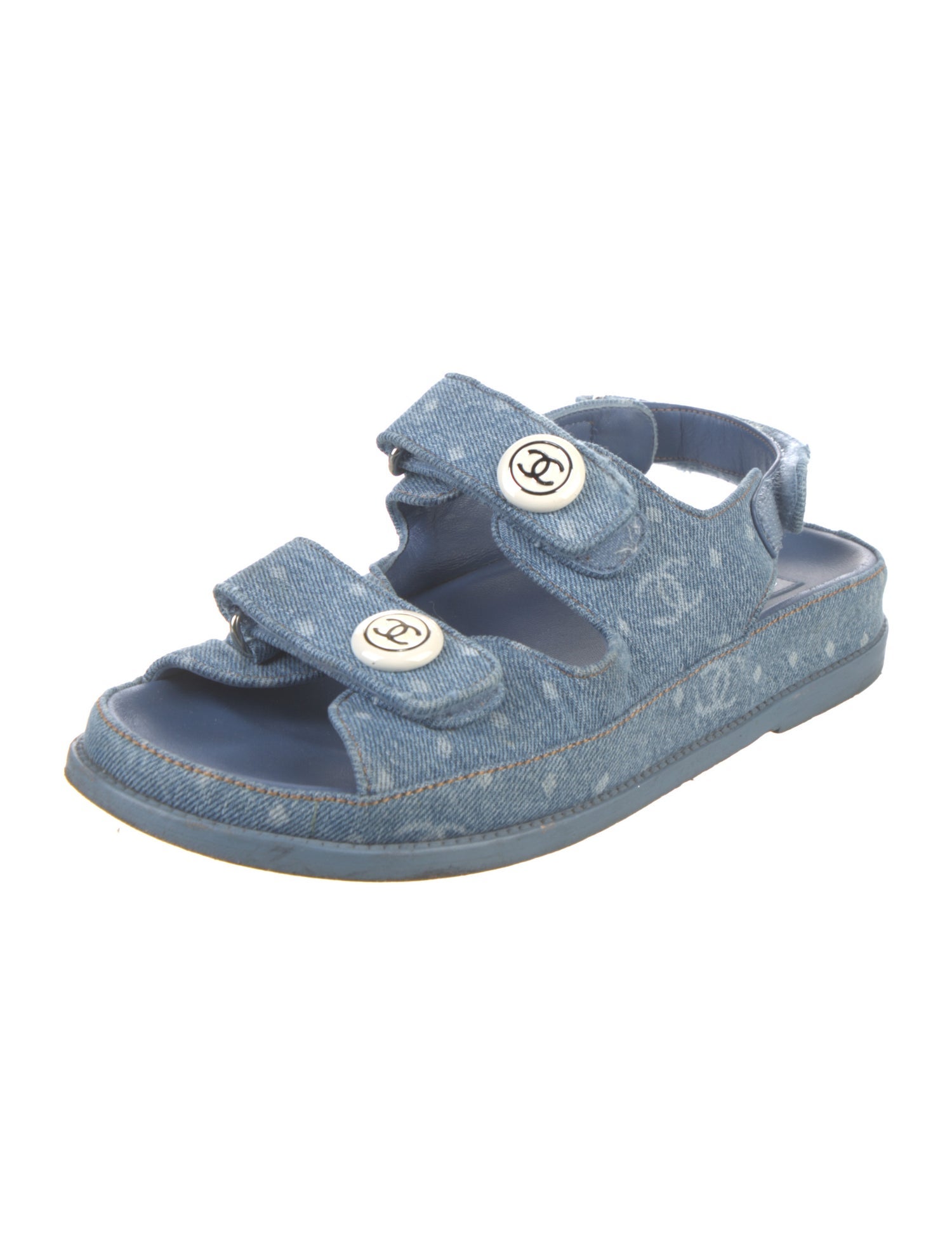 Chanel 2023 Interlocking CC Logo Espadrilles