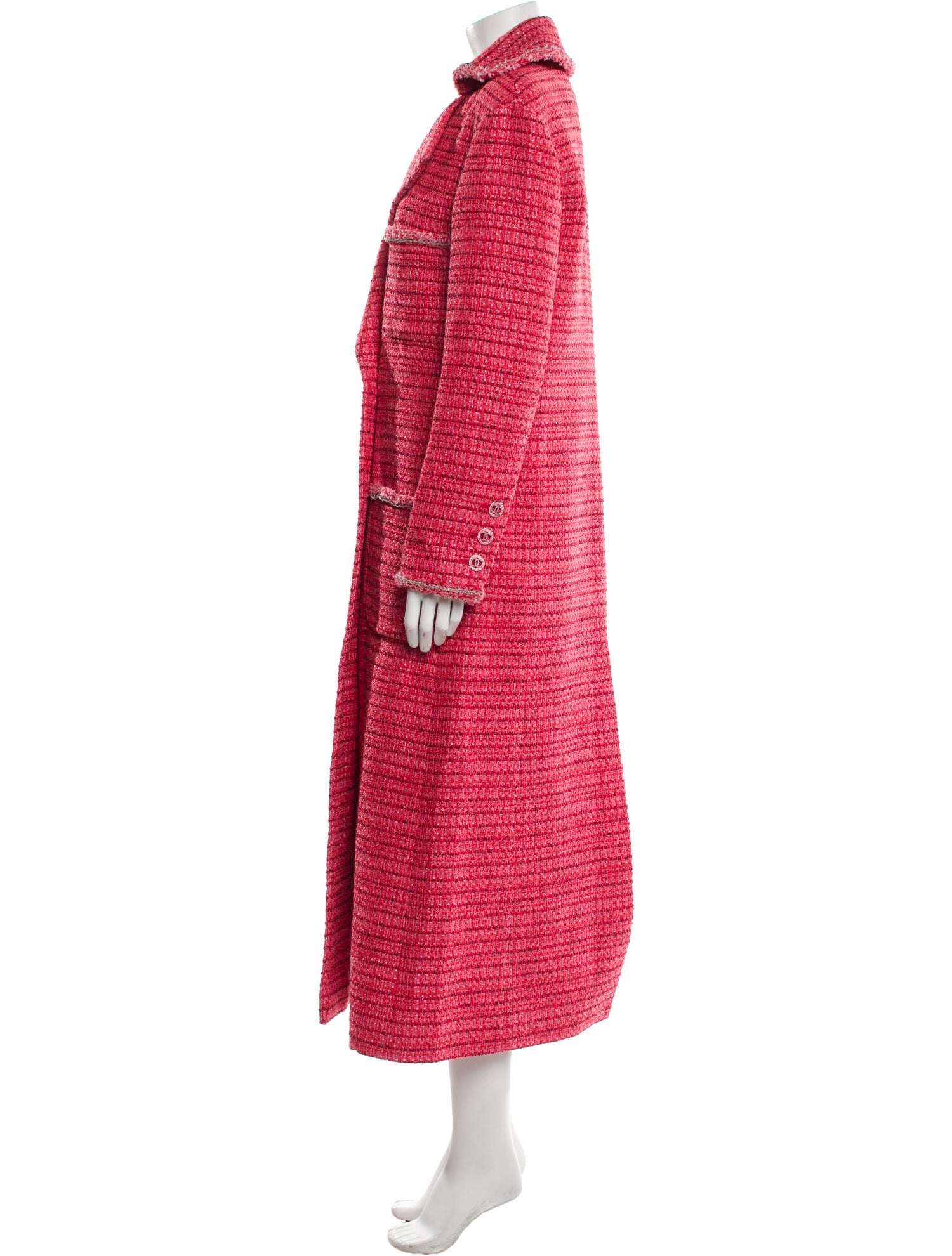 Chanel 2020 Tweed Pattern Coat