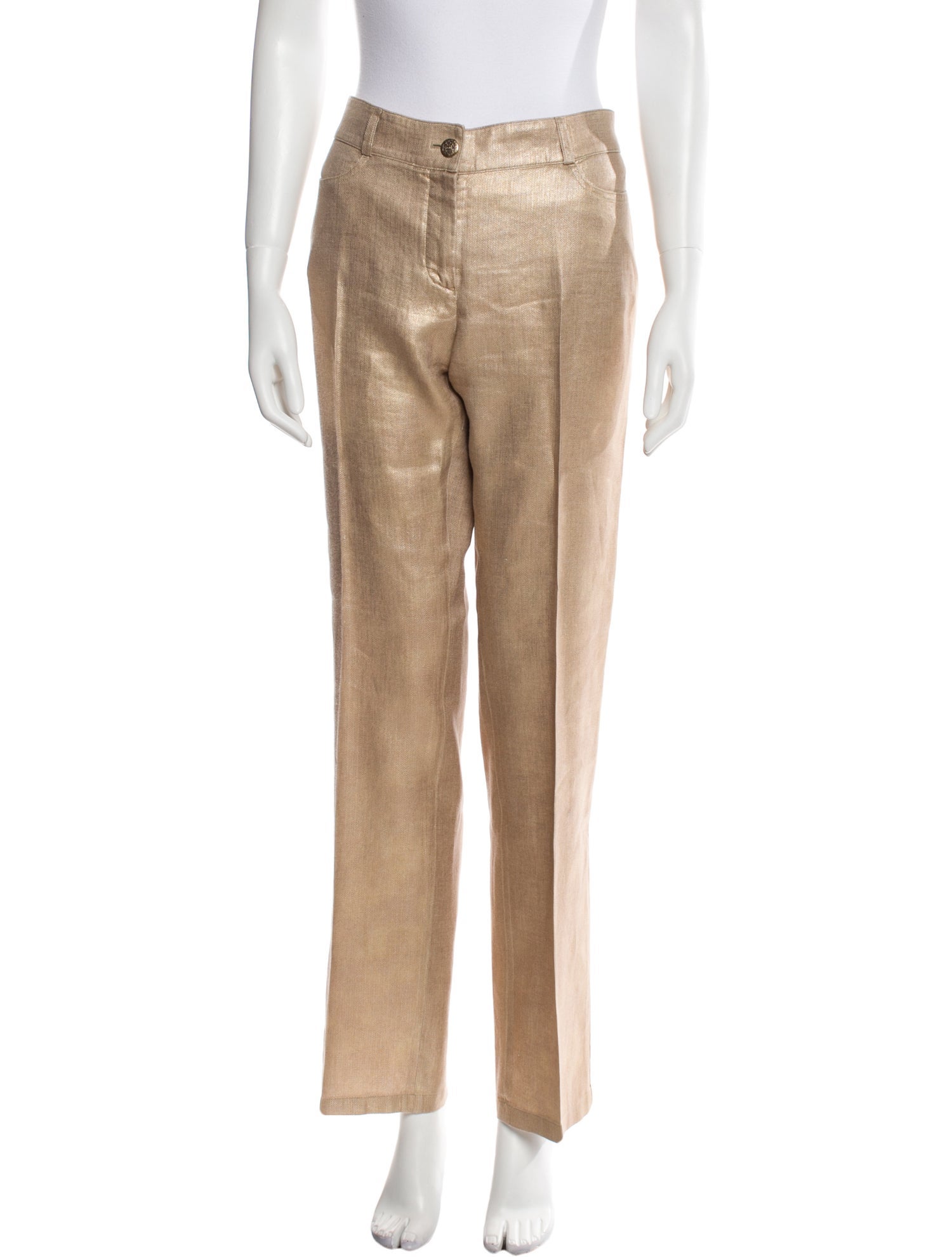 Chanel Vintage Straight Leg Pants
