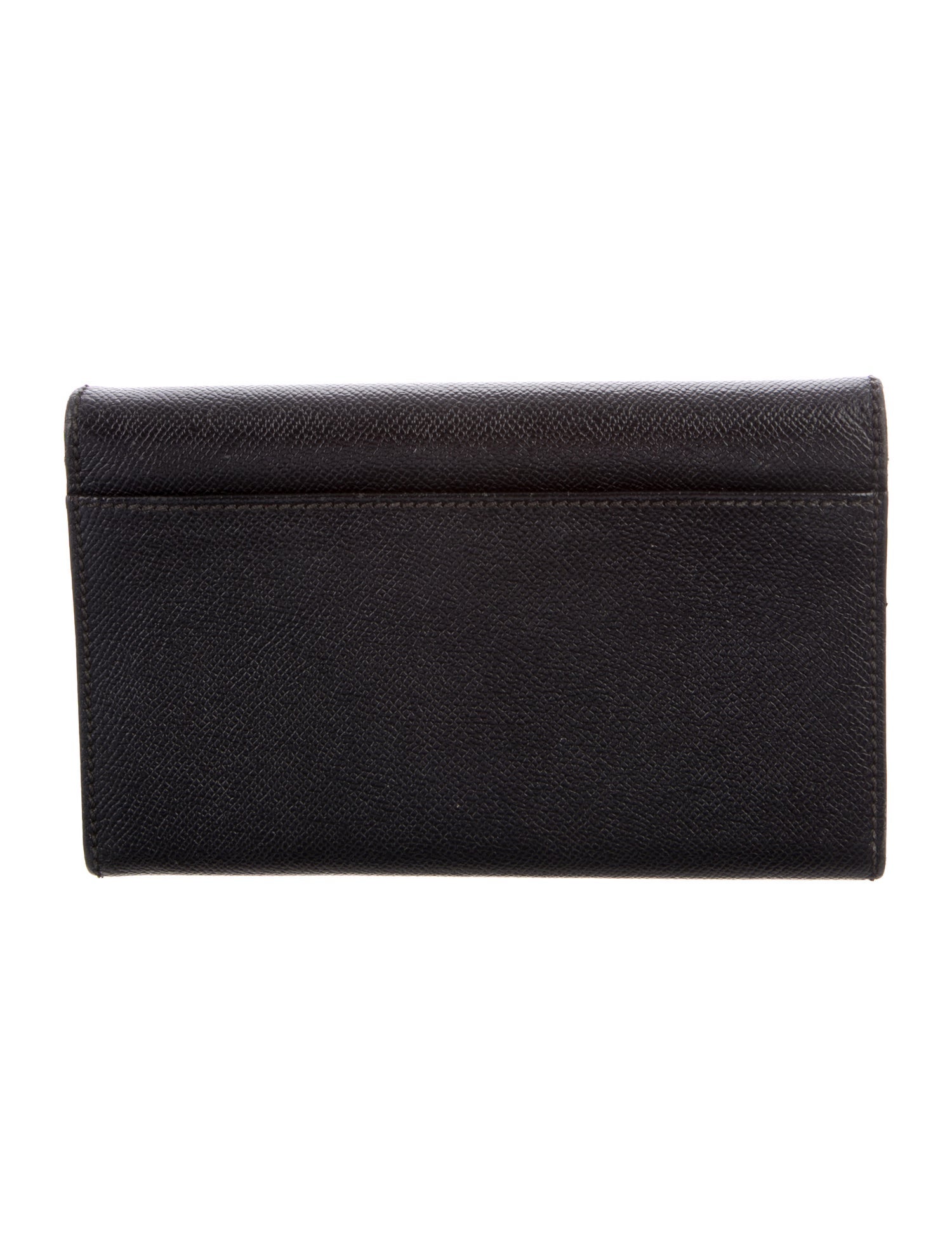 Chanel 1997-1999 Interlocking CC Logo Trifold Wallet
