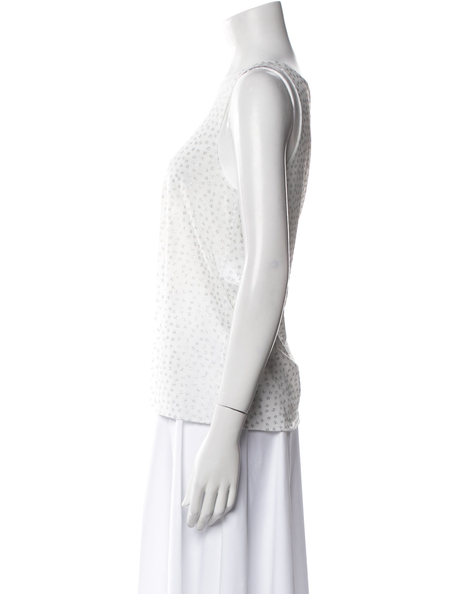 Chanel 2024 Printed Top